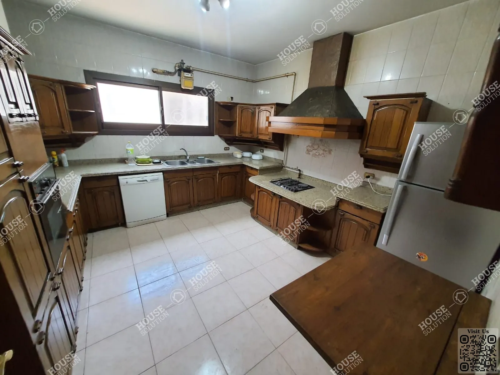 KITCHEN  @ Duplexes For Rent In Maadi Maadi Sarayat Area: 270 m² consists of 3 Bedrooms 3 Bathrooms Modern furnished 5 stars #5490-2