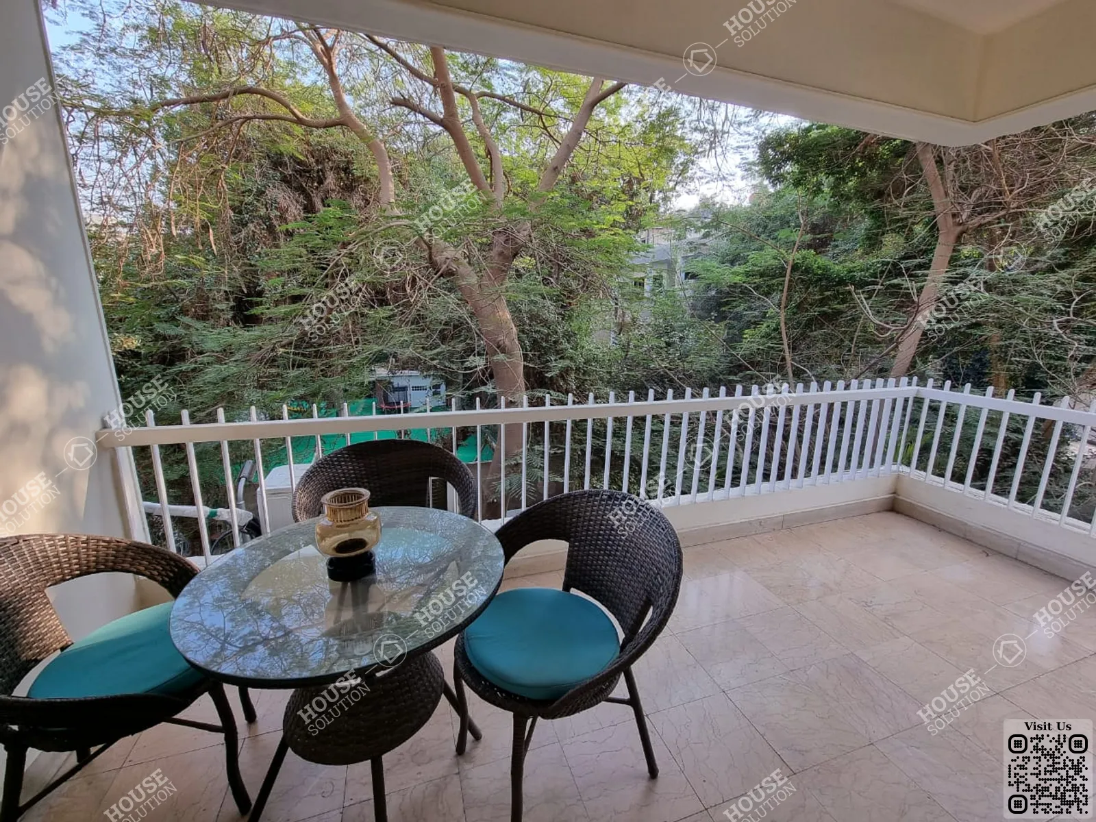 BALCONY @ Apartments For Rent In Maadi Maadi Sarayat Area: 180 m² consists of 3 Bedrooms 2 Bathrooms Furnished 5 stars #5491-1