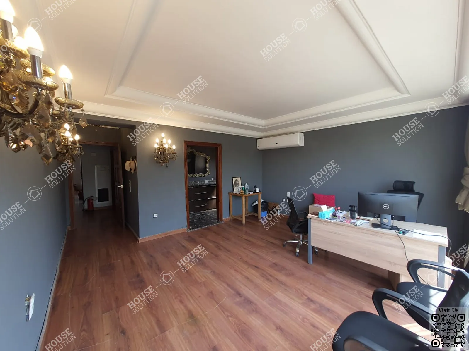 MASTER BEDROOM @ Apartments For Rent In Maadi Maadi Sarayat Area: 300 m² consists of 3 Bedrooms 3 Bathrooms Semi furnished 5 stars #5494-2