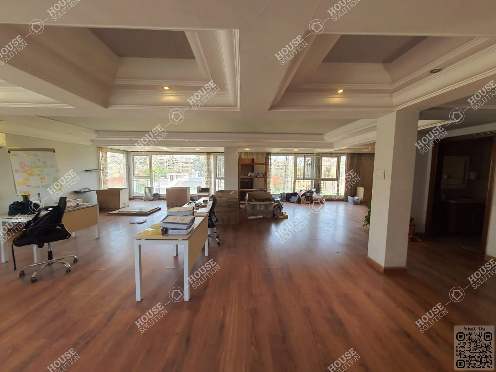 RECEPTION @ Apartments For Rent In Maadi Maadi Sarayat Area: 300 m² consists of 3 Bedrooms 3 Bathrooms Semi furnished 5 stars #5494-0