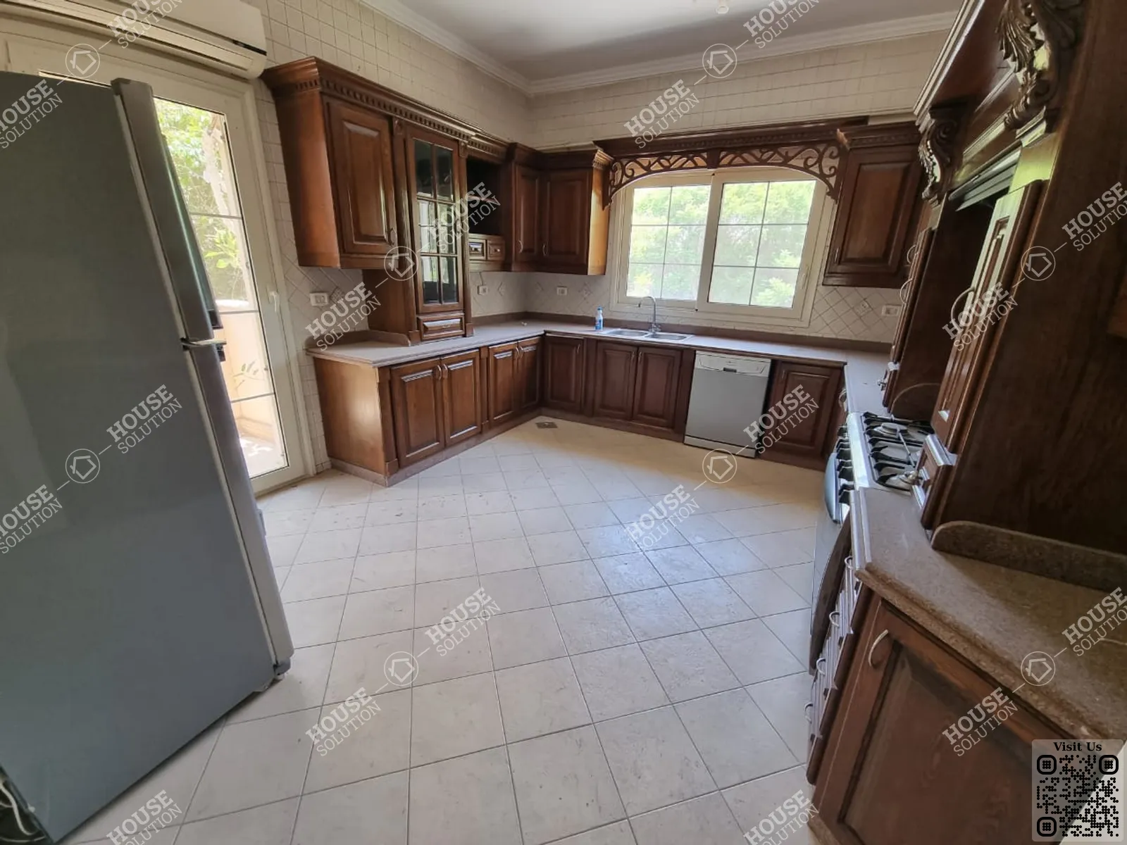 KITCHEN  @ Villas For Rent In Katameya katameya Heights Area: 750 m² consists of 5 Bedrooms 7 Bathrooms Semi furnished 5 stars #5512-2