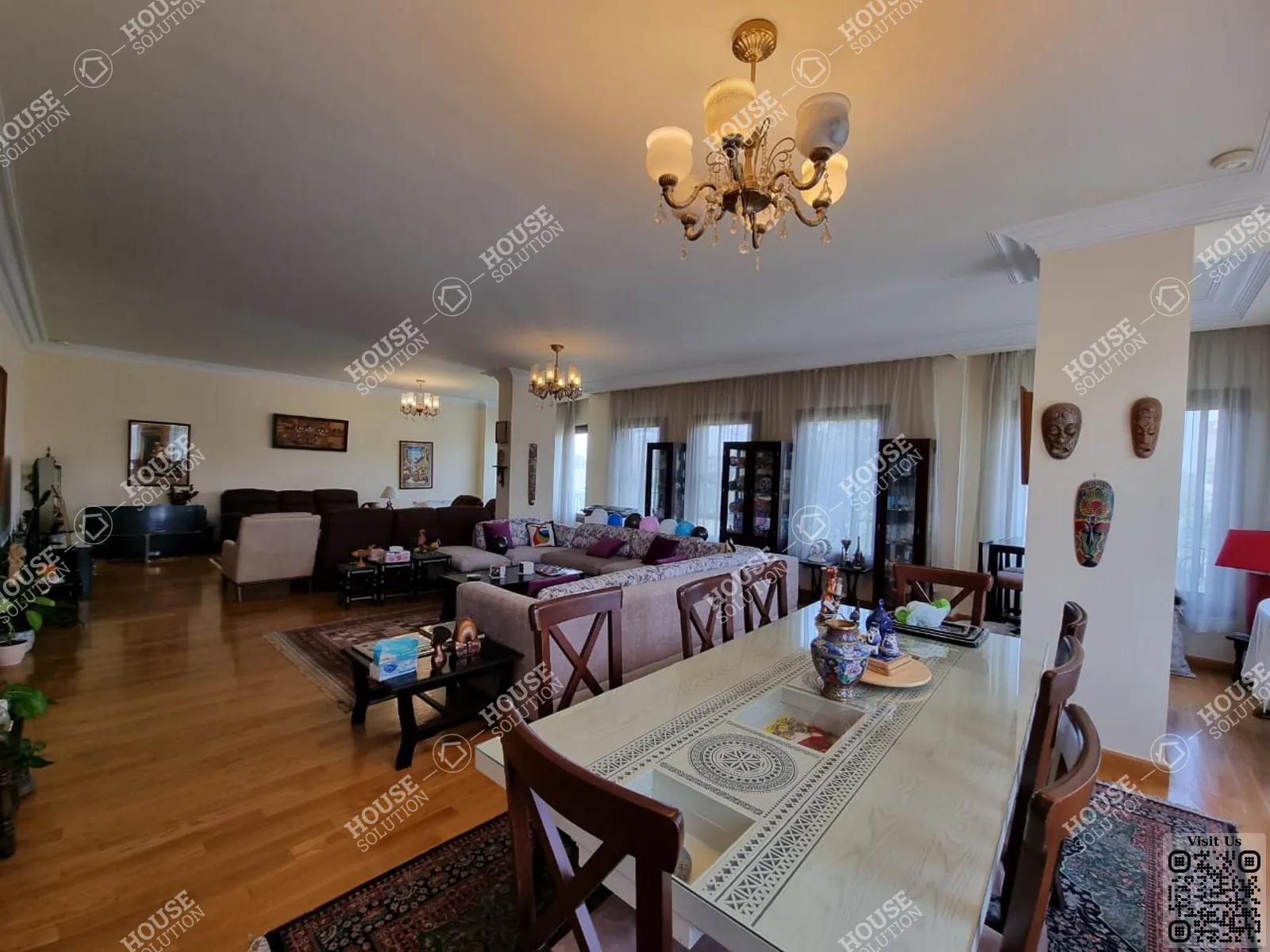 RECEPTION  @ Penthouses For Rent In Maadi Maadi Sarayat Area: 500 m² consists of 4 Bedrooms 4 Bathrooms Modern furnished 5 stars #5520-2