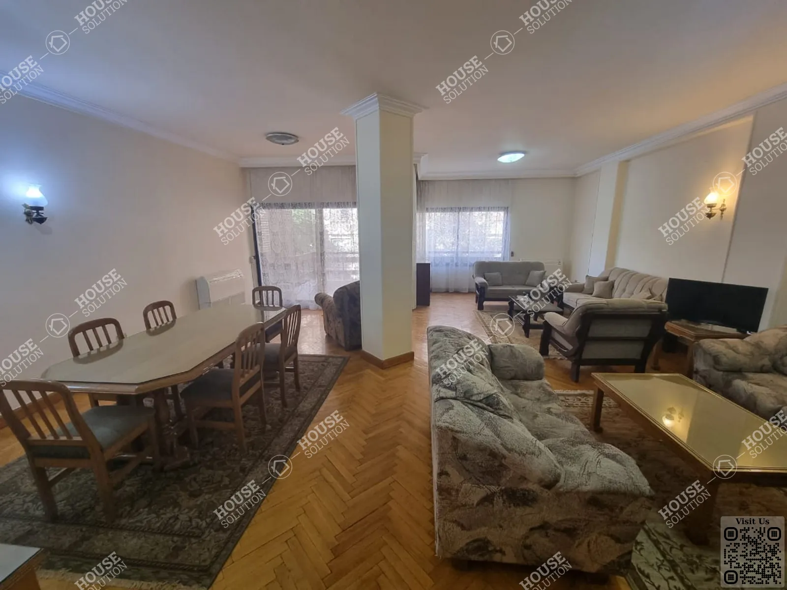 RECEPTION  @ Apartments For Rent In Maadi Maadi Degla Area: 200 m² consists of 3 Bedrooms 3 Bathrooms Furnished 5 stars #5521-1
