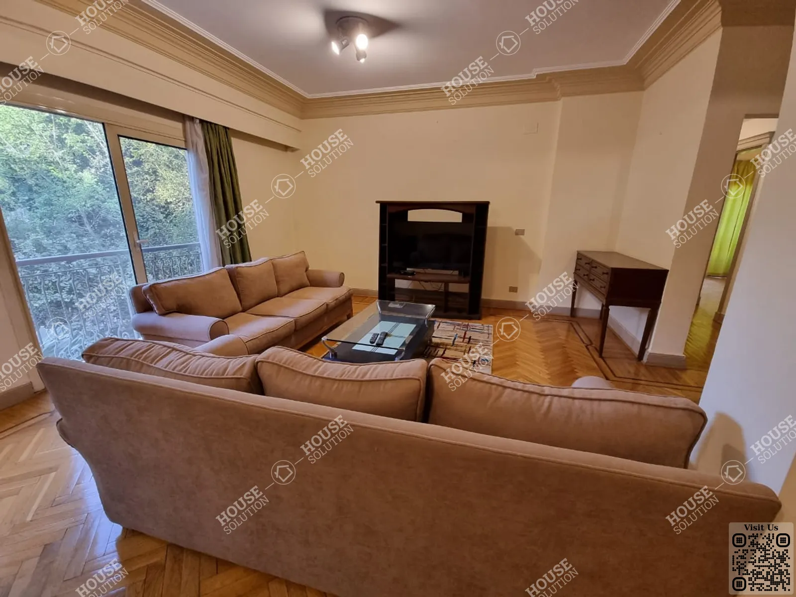 RECEPTION  @ Apartments For Rent In Maadi Maadi Degla Area: 175 m² consists of 3 Bedrooms 3 Bathrooms Modern furnished 5 stars #5524-1