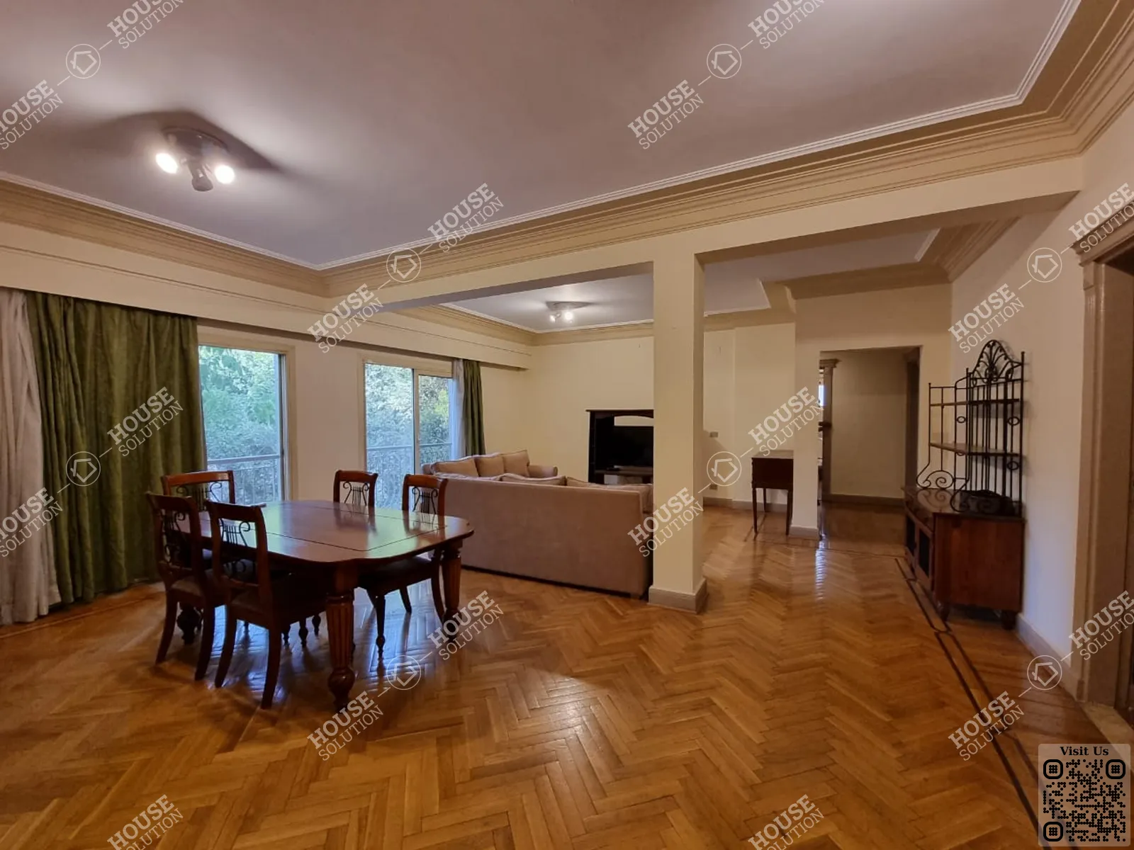 RECEPTION  @ Apartments For Rent In Maadi Maadi Degla Area: 175 m² consists of 3 Bedrooms 3 Bathrooms Modern furnished 5 stars #5524-0