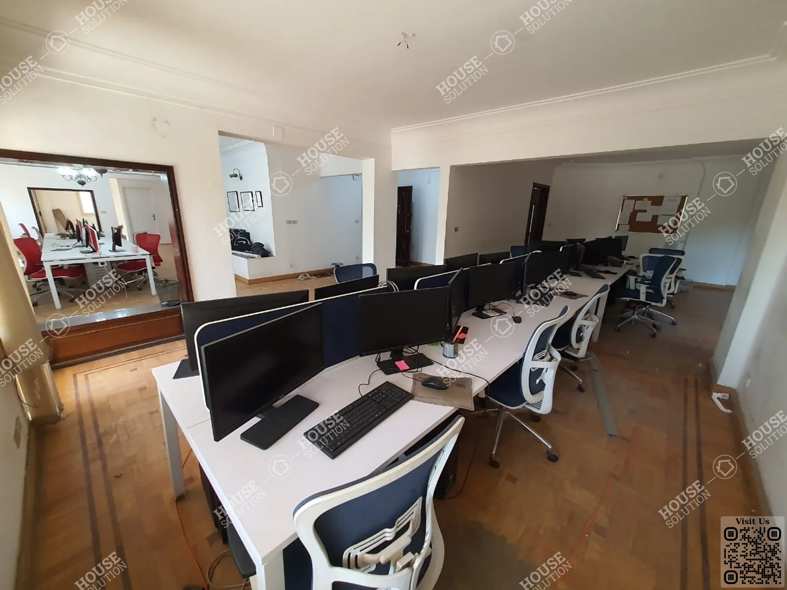 RECEPTION @ Office spaces For Rent In Maadi Maadi Sarayat Area: 600 m² consists of 6 Bedrooms 4 Bathrooms Semi furnished 5 stars #5526-0