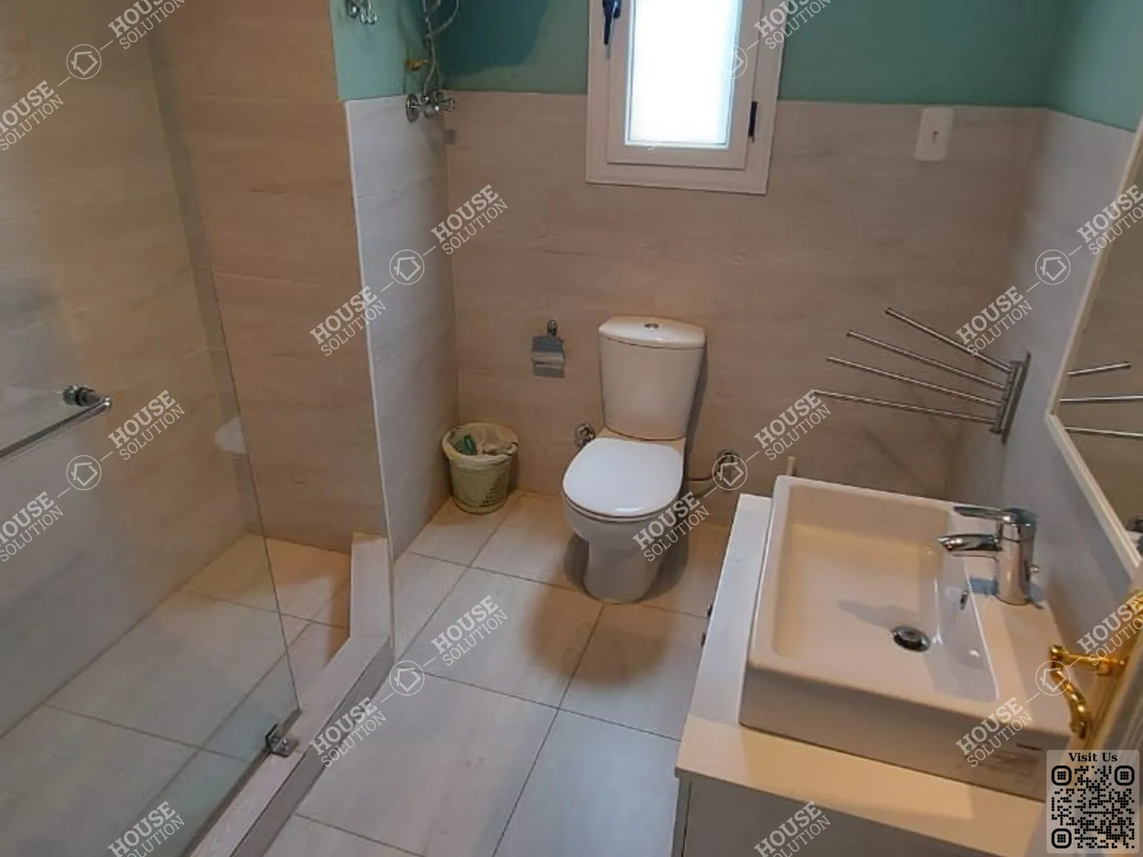 MASTER BATHROOM @ Apartments For Rent In Maadi Maadi Sarayat Area: 200 m² consists of 3 Bedrooms 2 Bathrooms Modern furnished 5 stars #5529-0