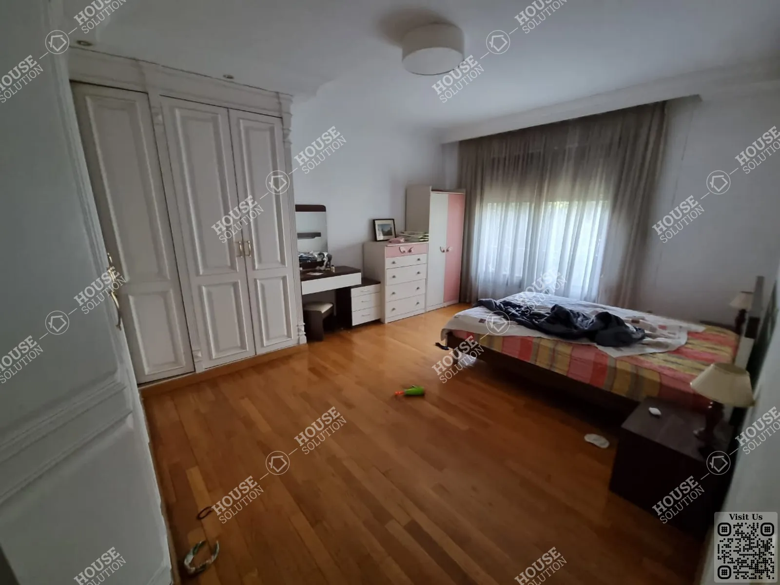 FIRST BEDROOM @ Apartments For Rent In Maadi Maadi Sarayat Area: 300 m² consists of 4 Bedrooms 4 Bathrooms Modern furnished 5 stars #5531-2