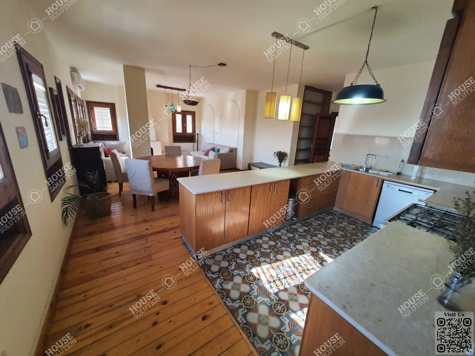 RECEPTION  @ Penthouses For Rent In Maadi Maadi Degla Area: 250 m² consists of 3 Bedrooms 2 Bathrooms Furnished 5 stars #5533-0