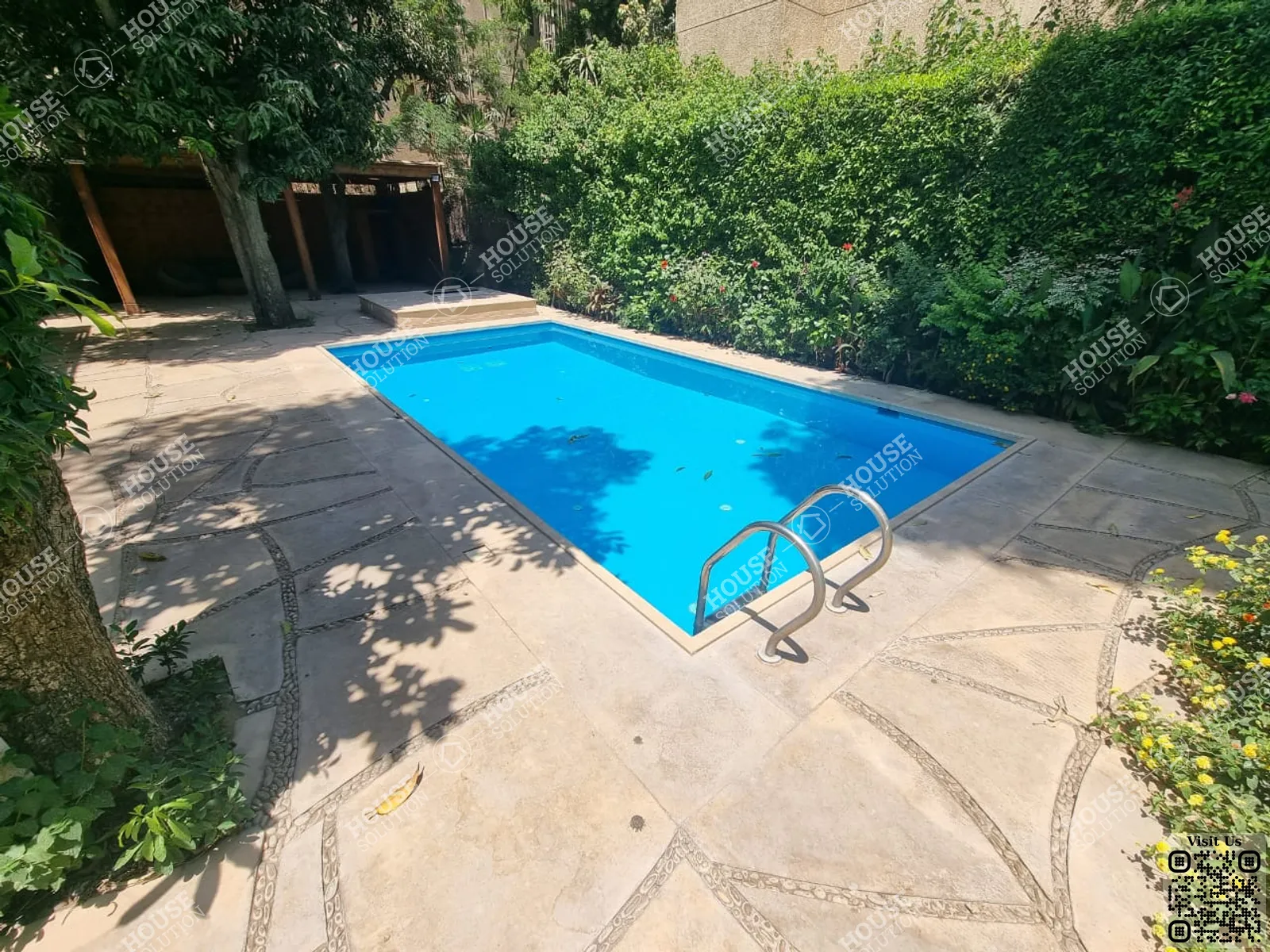 PRIVATE SWIMMING POOL  @ Villas For Rent In Maadi Maadi Sarayat Area: 1050 m² consists of 6 Bedrooms 4 Bathrooms Semi furnished 5 stars #5534-2