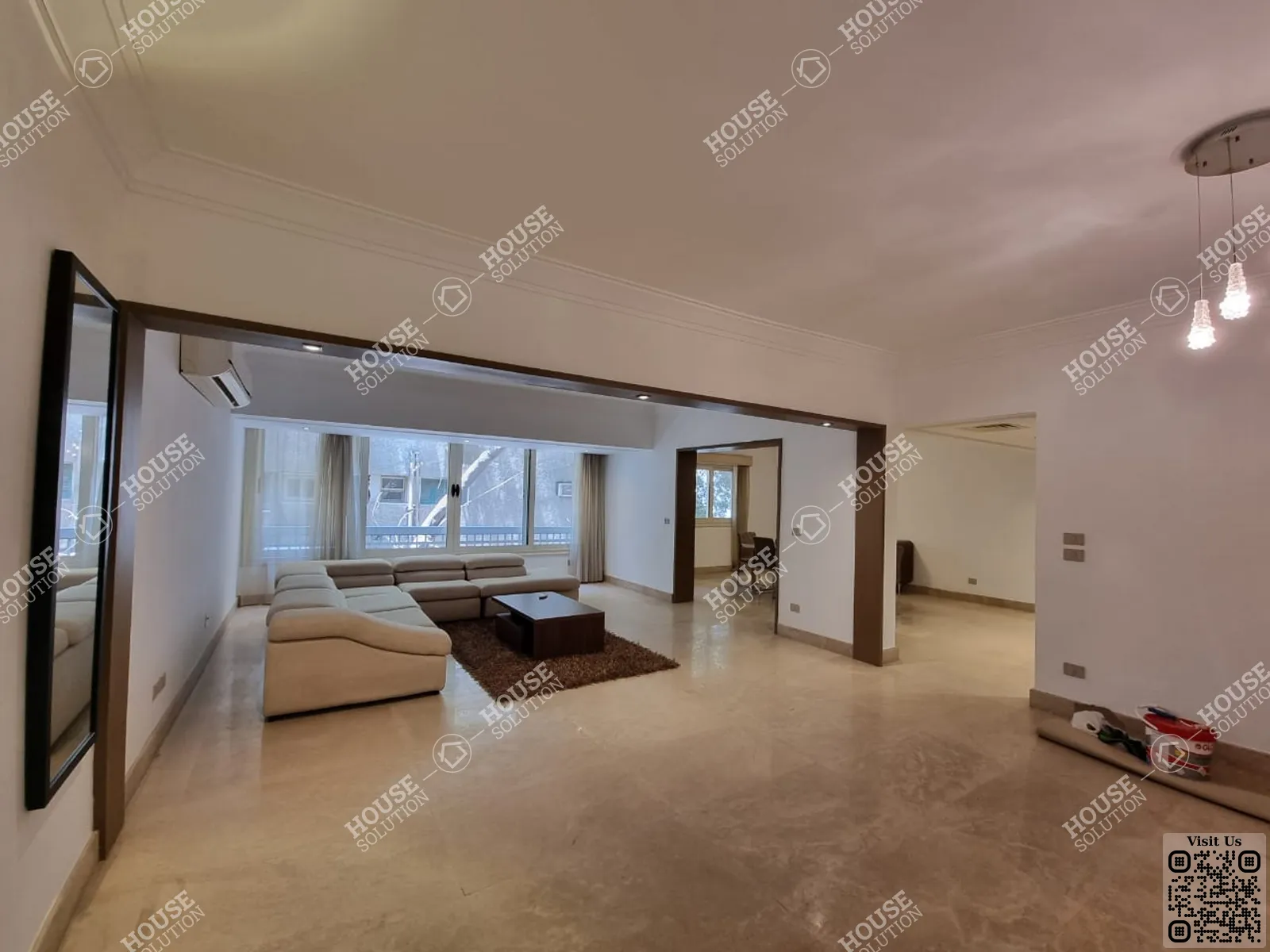 RECEPTION @ Apartments For Rent In Maadi Maadi Sarayat Area: 220 m² consists of 3 Bedrooms 3 Bathrooms Modern furnished 5 stars #5537-1