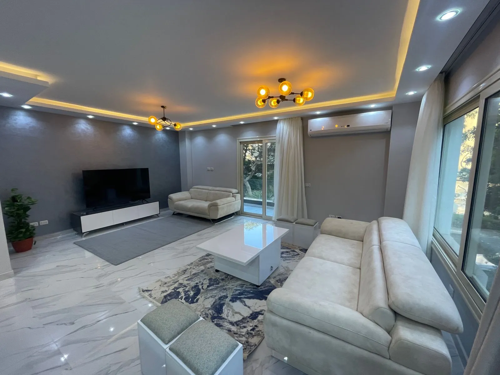 Apartments For Sale In Maadi Maadi Sarayat Area: 195 m² consists of 3 Bedrooms 3 Bathrooms Modern furnished 5 stars #5542