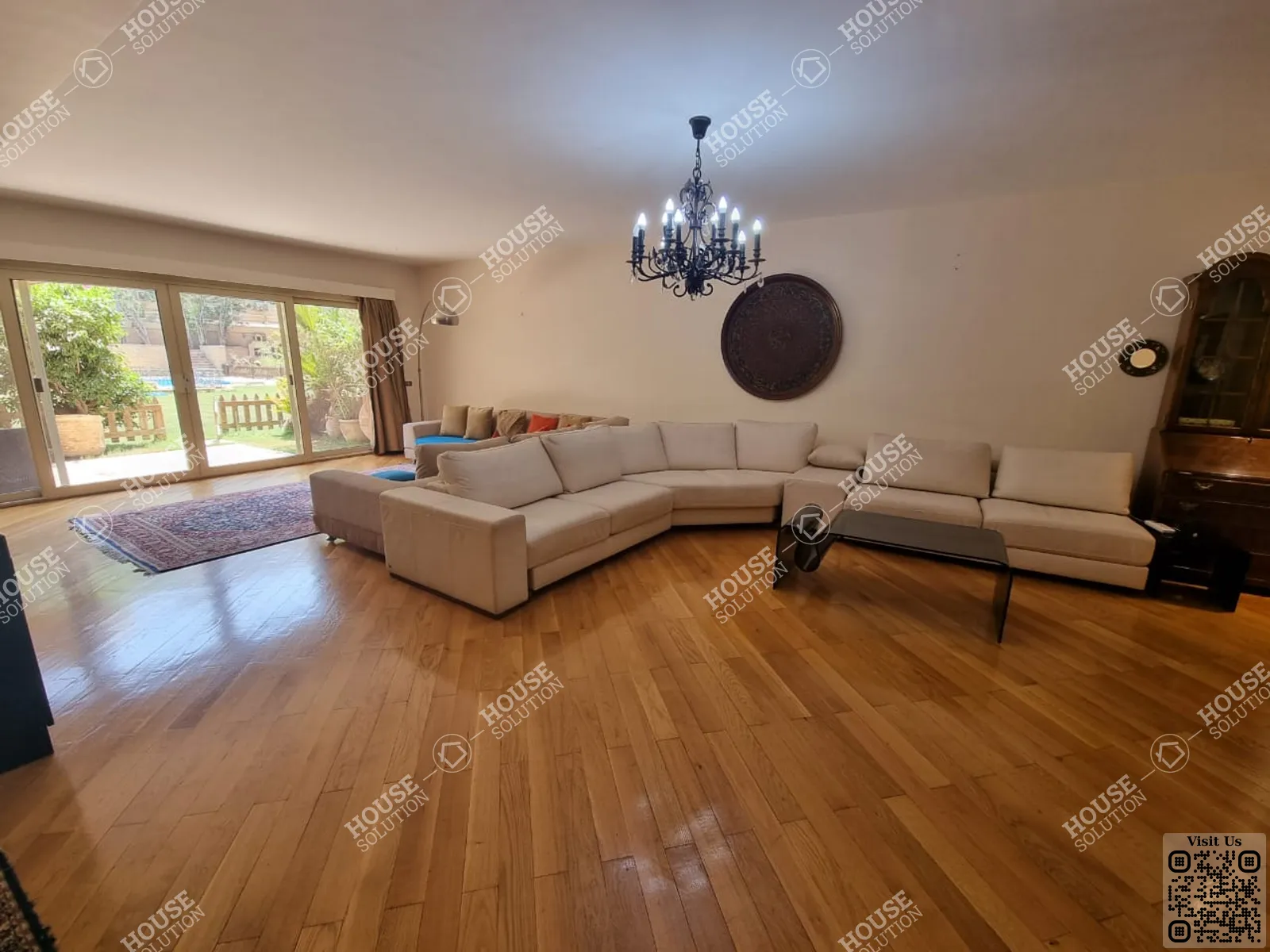 RECEPTION  @ Ground Floors For Rent In Maadi Maadi Sarayat Area: 250 m² consists of 3 Bedrooms 3 Bathrooms Modern furnished 5 stars #5550-2