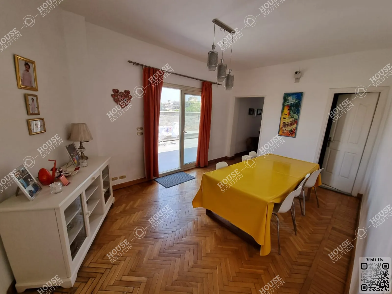 DINING AREA @ Penthouses For Rent In Maadi Maadi Sarayat Area: 500 m² consists of 4 Bedrooms 3 Bathrooms Furnished 5 stars #5553-1