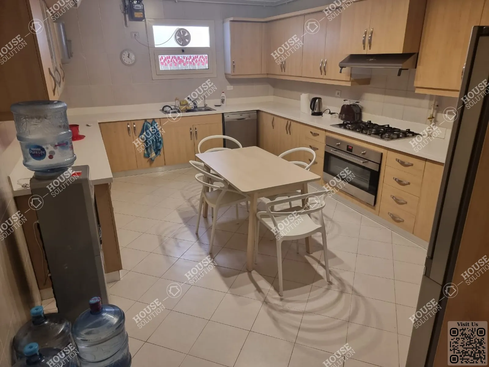 KITCHEN  @ Penthouses For Rent In Maadi Maadi Sarayat Area: 300 m² consists of 4 Bedrooms 4 Bathrooms Semi furnished 5 stars #5555-0