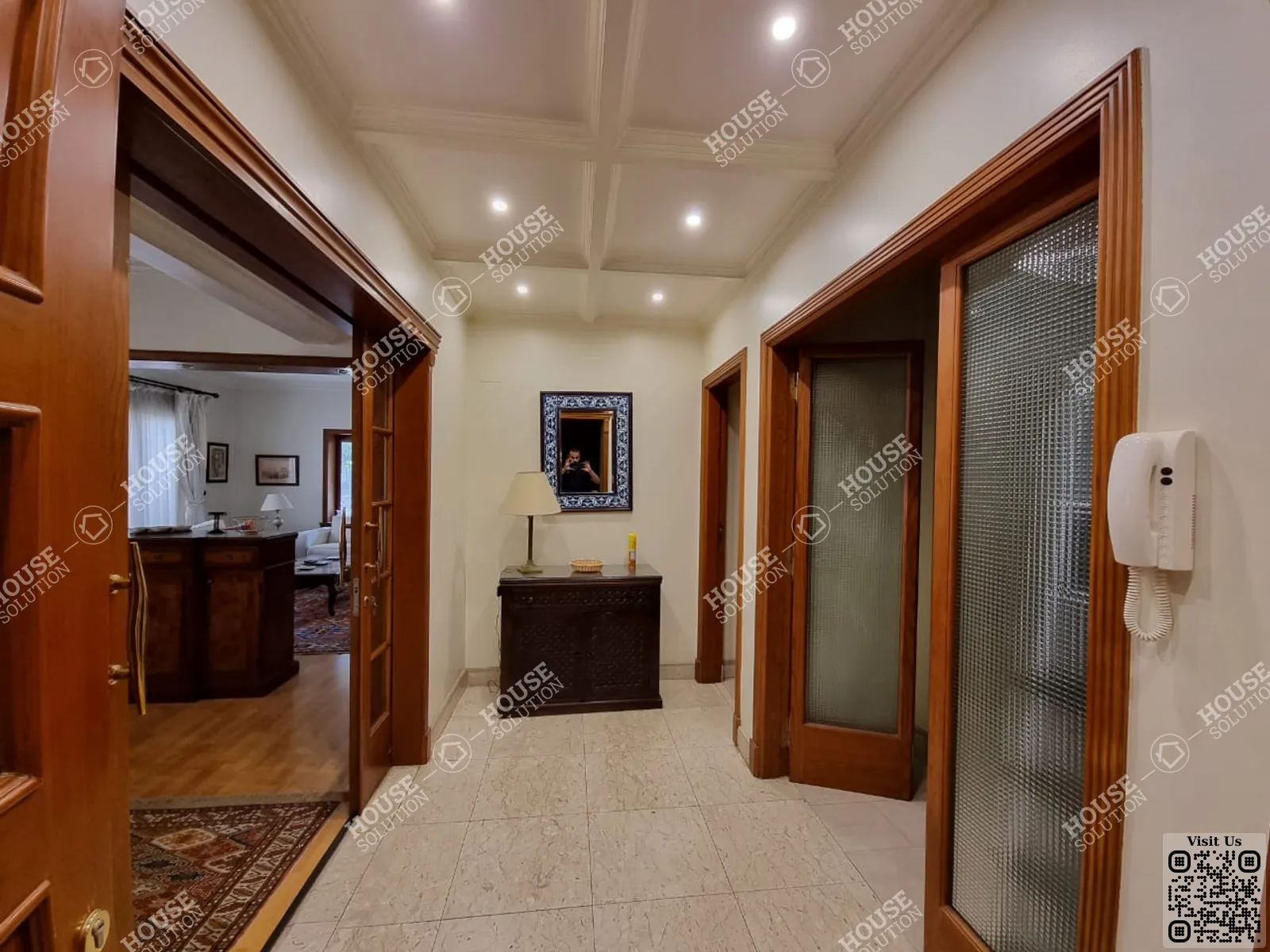 RECEPTION  @ Apartments For Rent In Maadi Maadi Sarayat Area: 125 m² consists of 2 Bedrooms 2 Bathrooms Modern furnished 5 stars #5557-1