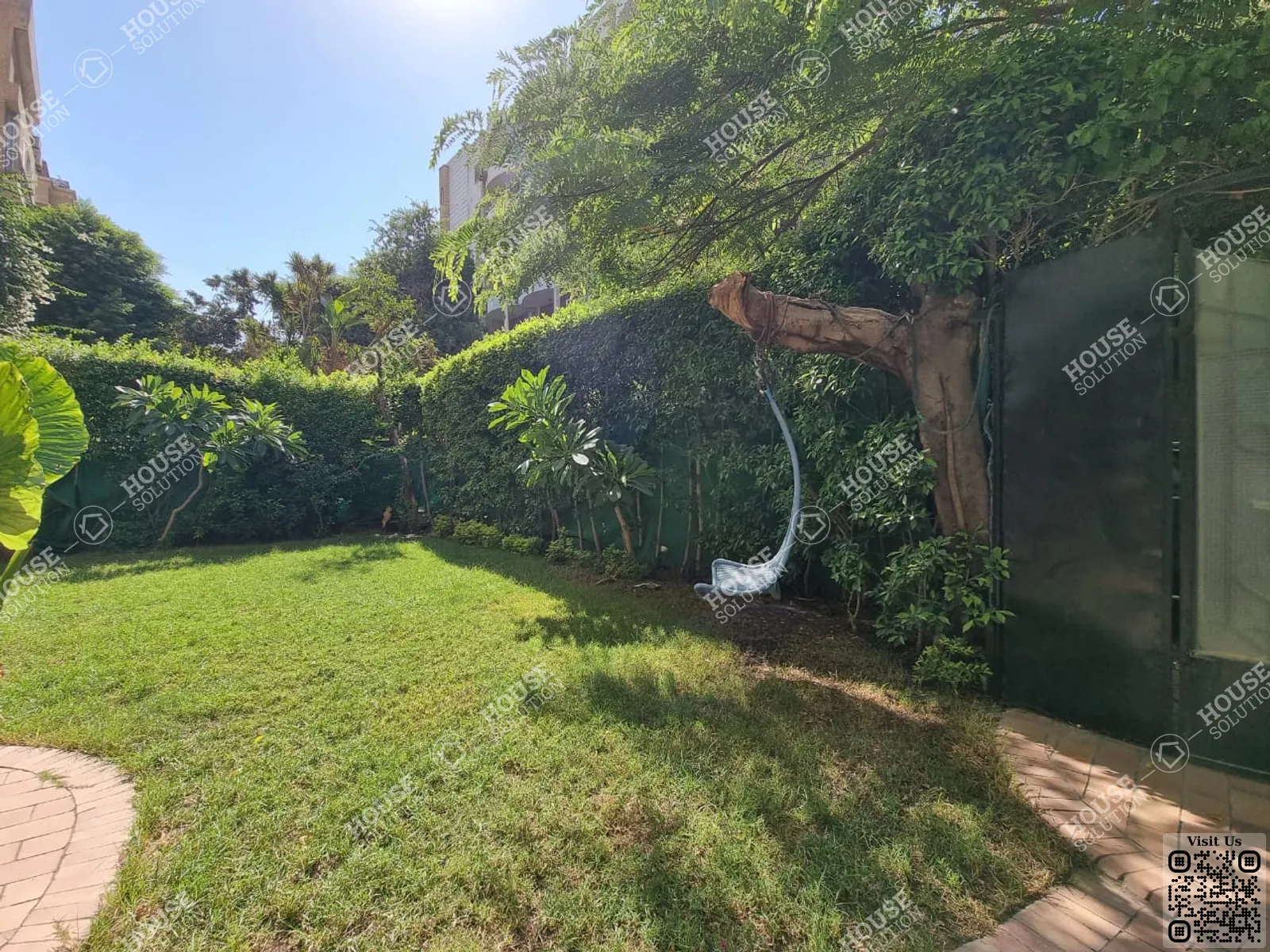 حديقة خاصة	 @ دور ارضي للإيجار في المعادي سرايات المعادي مساحة: 300 م² تتكون من 4 غرفة 3 حمام مفروش مودرن 5 نجوم #5560-2