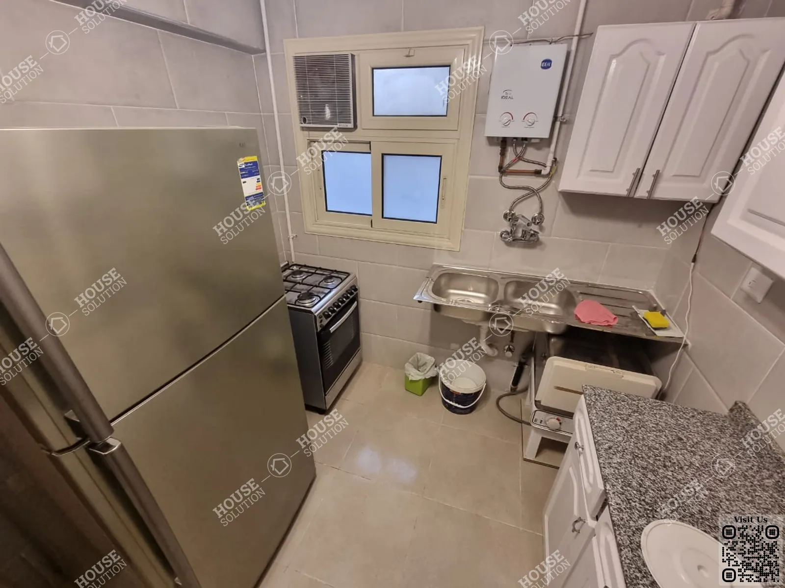 KITCHEN  @ Apartments For Rent In Maadi Maadi Degla Area: 110 m² consists of 2 Bedrooms 1 Bathrooms Furnished 5 stars #5562-2