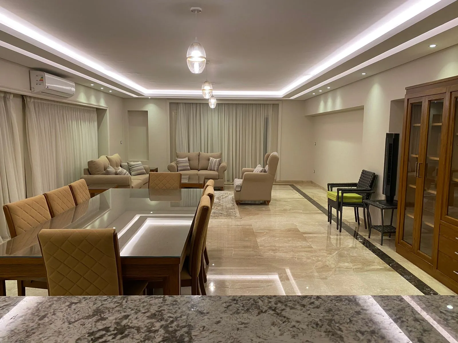 Apartments For Sale In Maadi Maadi Sarayat Area: 240 m² consists of 3 Bedrooms 3 Bathrooms Modern furnished 5 stars #5566