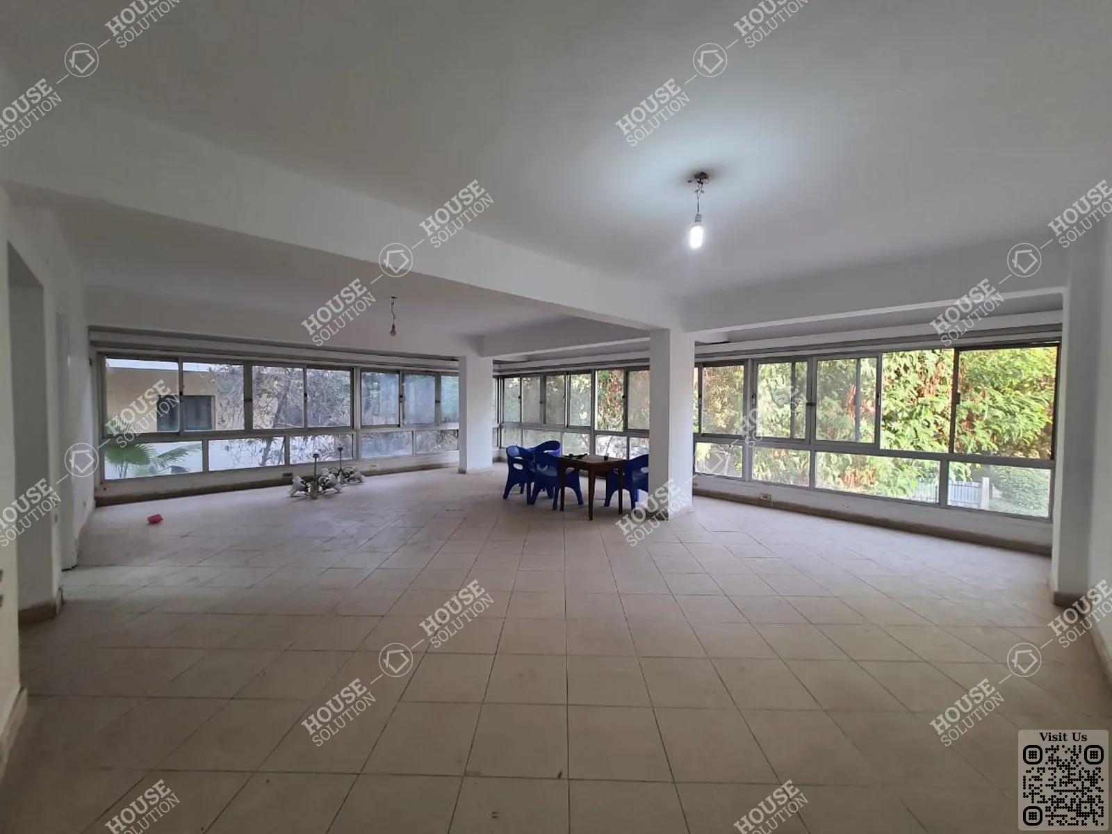 RECEPTION @ Office spaces For Rent In Maadi Maadi Sarayat Area: 220 m² consists of 3 Bedrooms 2 Bathrooms Semi furnished 5 stars #5569-0