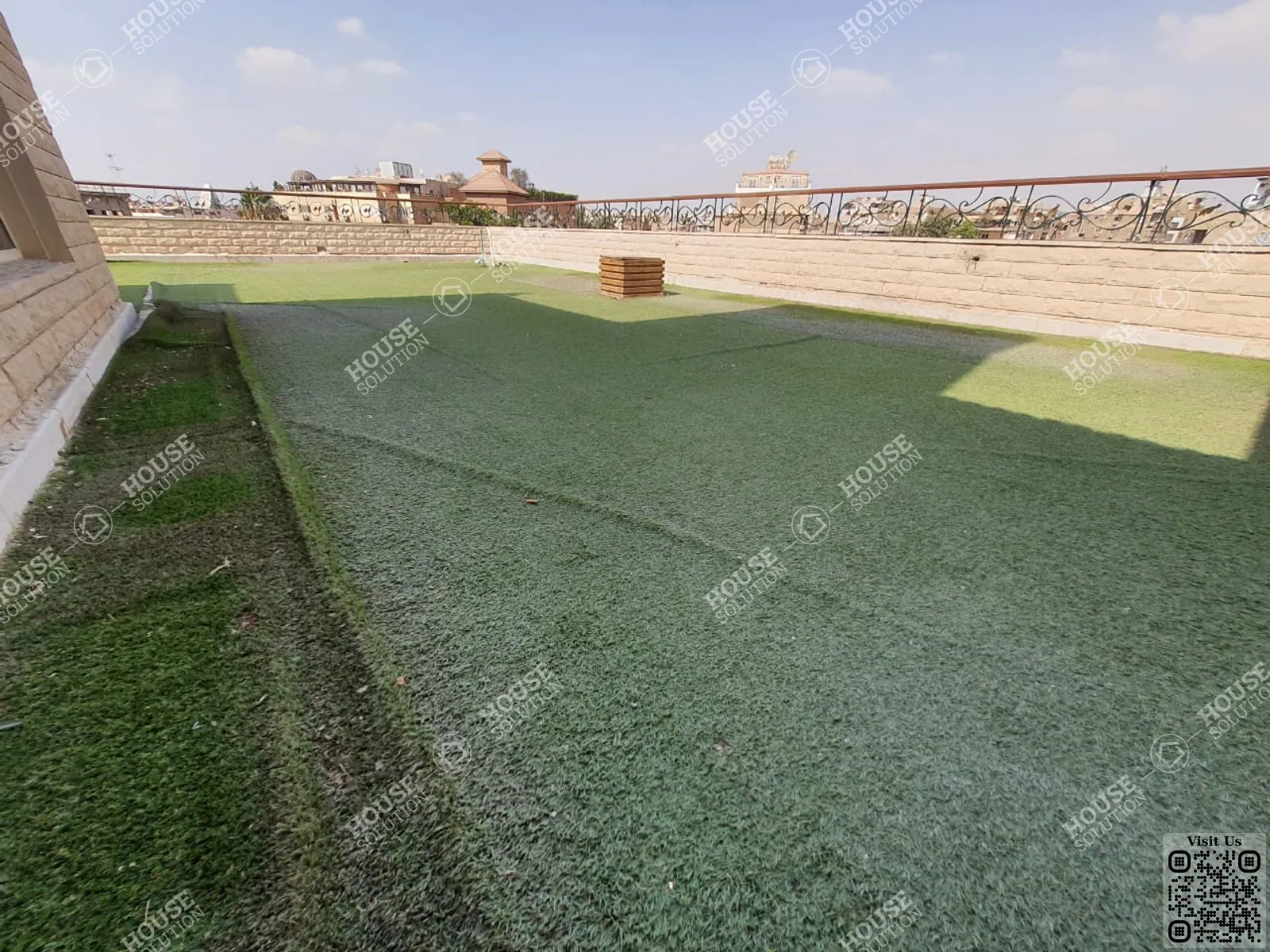 TERRACE  @ Office spaces For Rent In Maadi Maadi Degla Area: 350 m² consists of 3 Bedrooms 4 Bathrooms Semi furnished 5 stars #5572-1