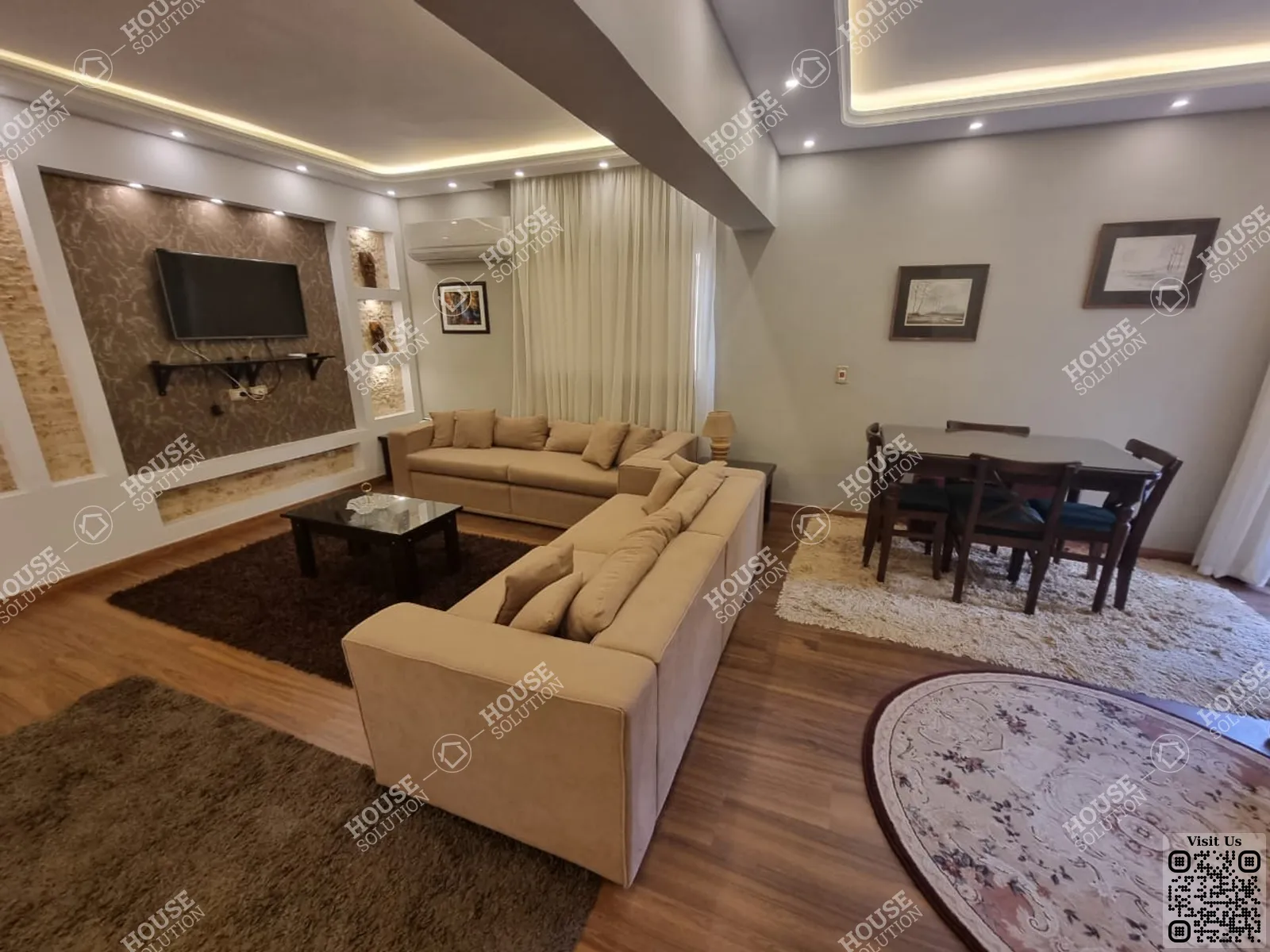 RECEPTION @ Apartments For Rent In Maadi Maadi Degla Area: 110 m² consists of 2 Bedrooms 2 Bathrooms Modern furnished 5 stars #5576-0