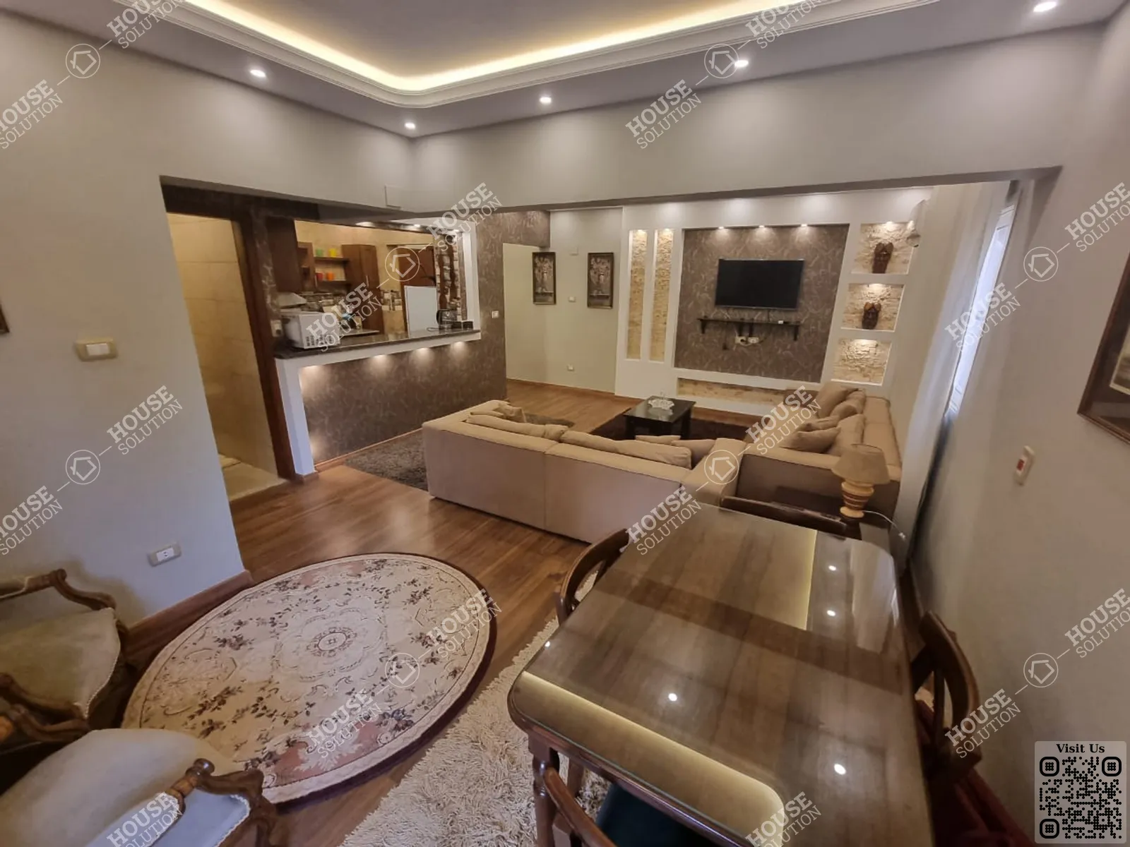 RECEPTION @ Apartments For Rent In Maadi Maadi Degla Area: 110 m² consists of 2 Bedrooms 2 Bathrooms Modern furnished 5 stars #5576-2