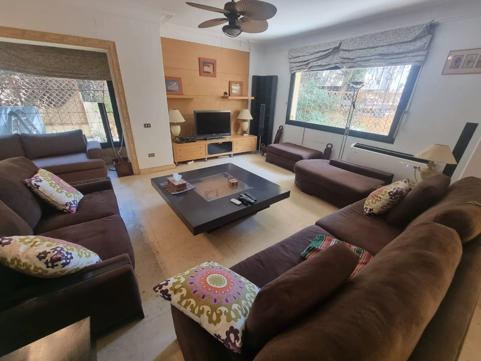 Ground Floors For Sale In Maadi Maadi Sarayat Area: 350 m² consists of 4 Bedrooms 3 Bathrooms Furnished 5 stars #5580