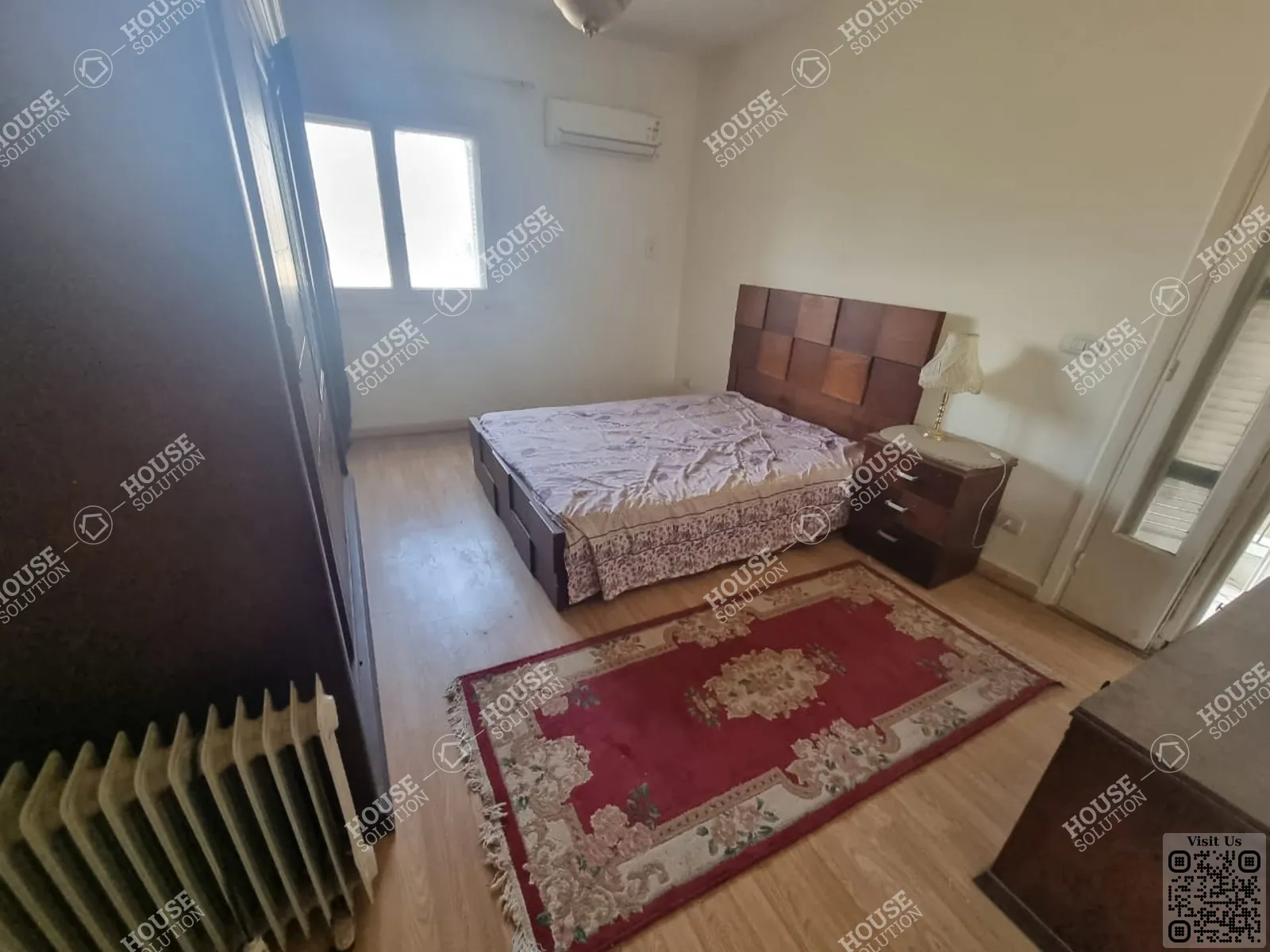 FIRST BEDROOM  @ Apartments For Rent In Maadi Maadi Degla Area: 110 m² consists of 2 Bedrooms 1 Bathrooms Furnished 5 stars #5582-1