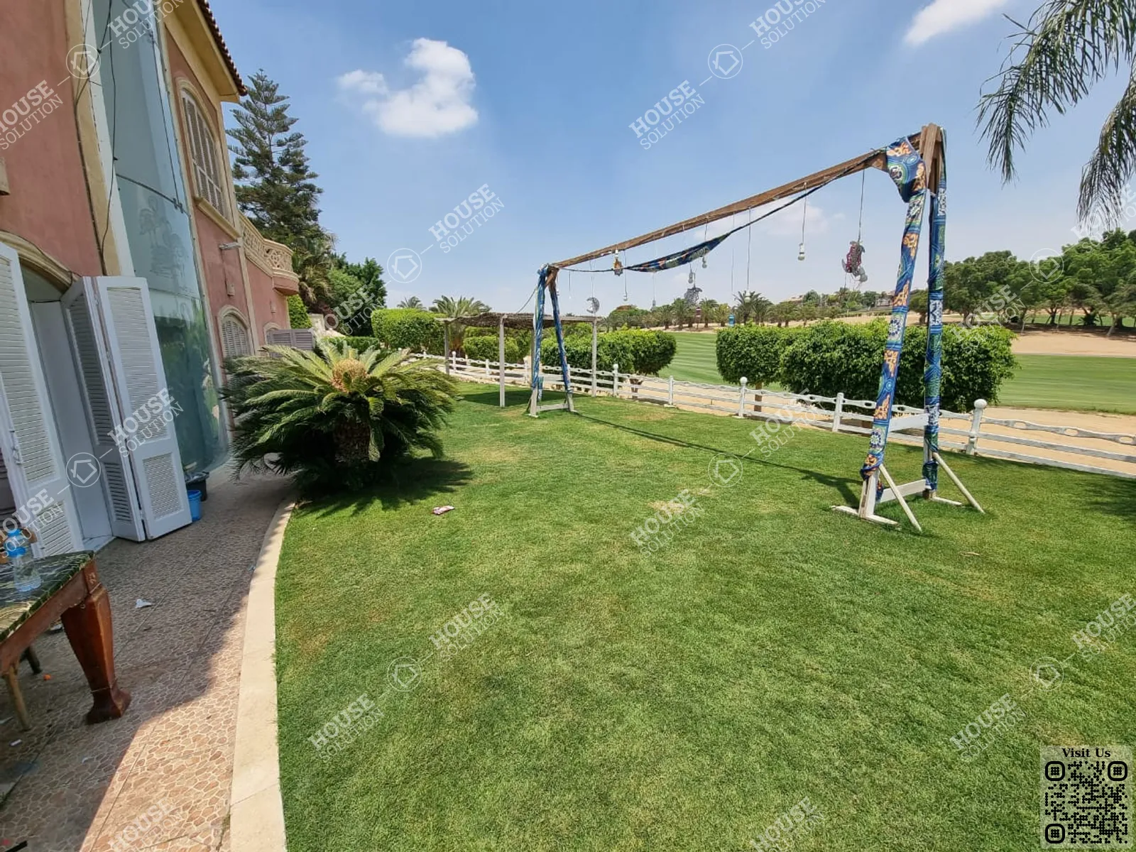 PRIVATE GARDEN  @ Villas For Rent In Katameya katameya Heights Area: 900 m² consists of 5 Bedrooms 5 Bathrooms Semi furnished 5 stars #5586-2