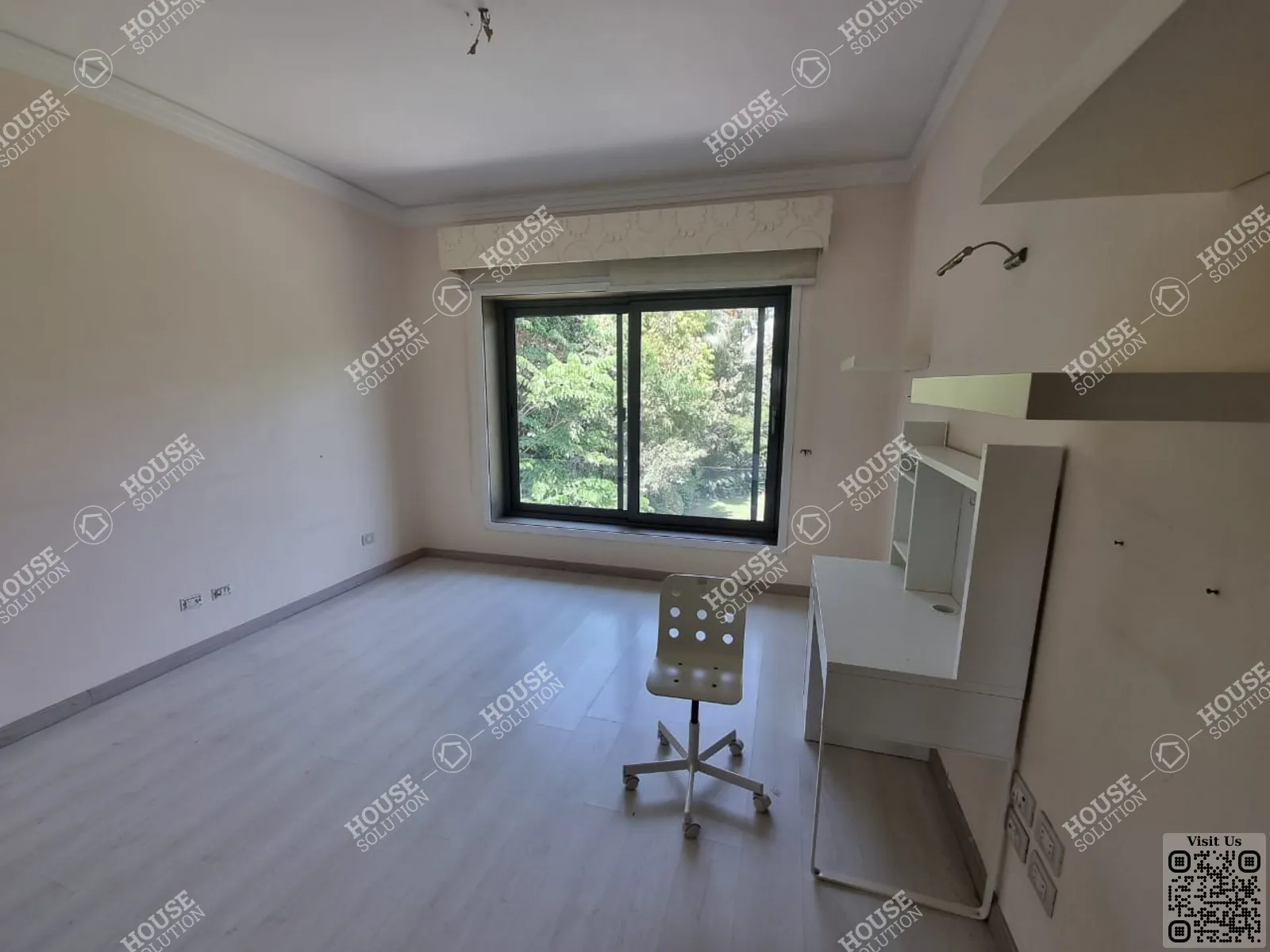 FIRST BEDROOM  @ Villas For Rent In Katameya katameya Heights Area: 650 m² consists of 6 Bedrooms 8 Bathrooms Semi furnished 5 stars #5587-1