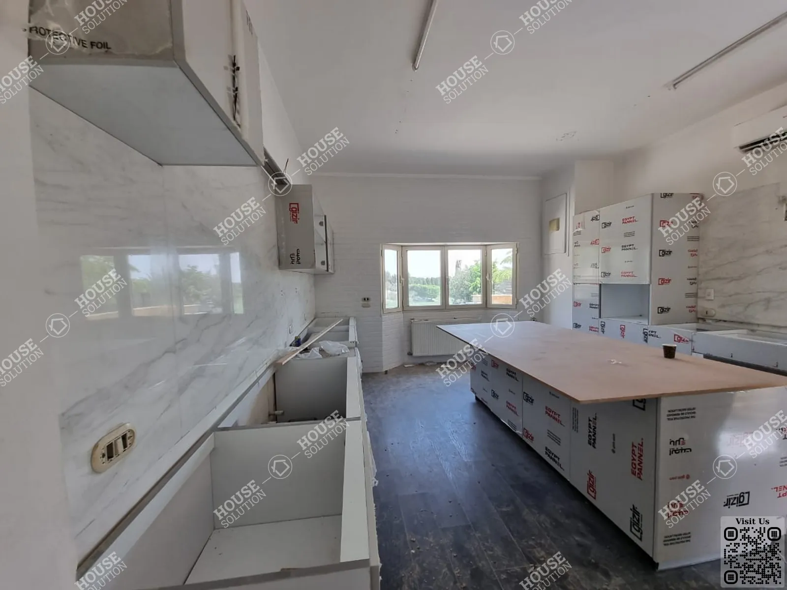 KITCHEN  @ Villas For Rent In Katameya katameya Heights Area: 650 m² consists of 5 Bedrooms 7 Bathrooms Semi furnished 5 stars #5592-1