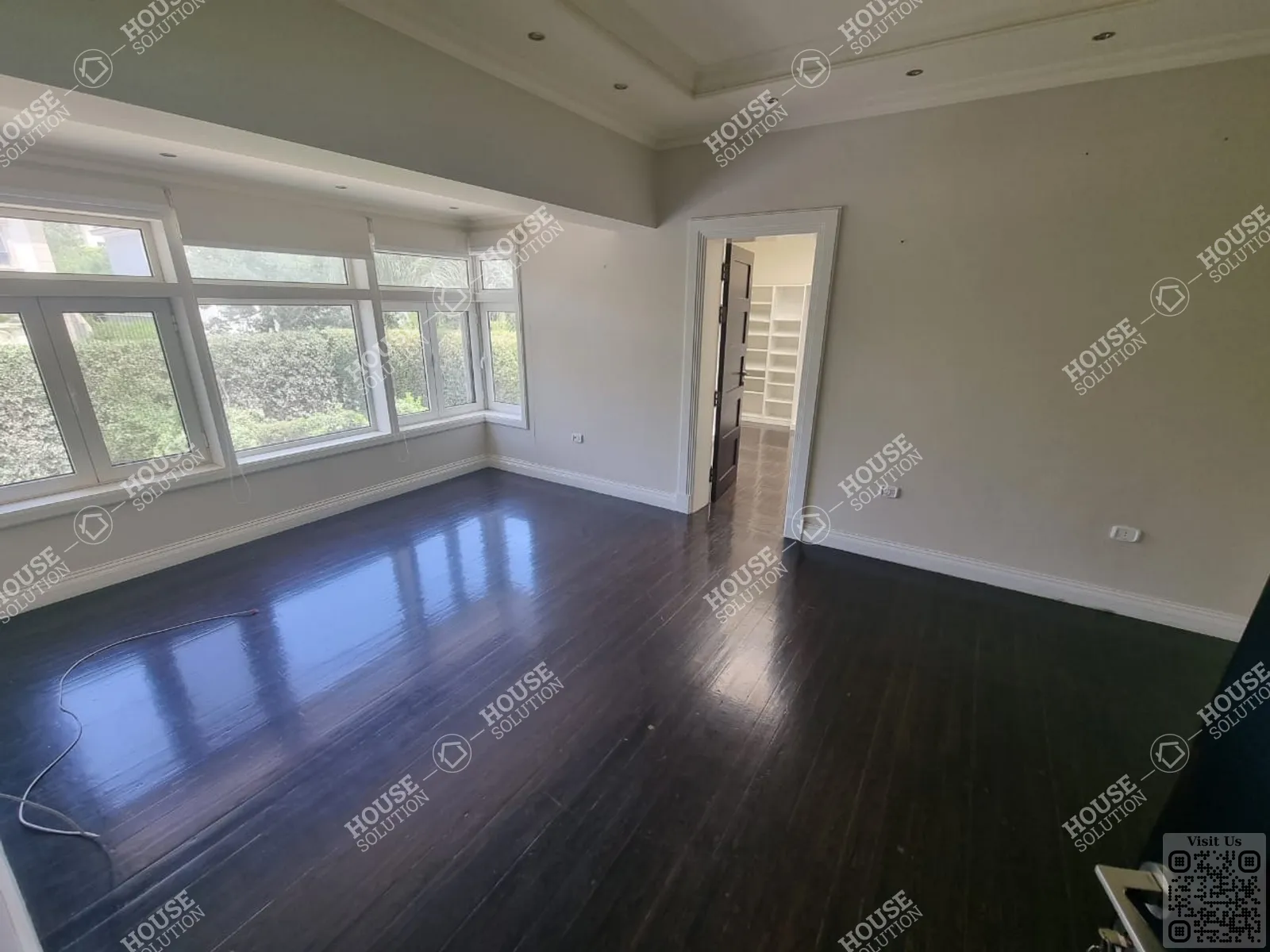 MASTER BEDROOM  @ Villas For Rent In Katameya katameya Heights Area: 650 m² consists of 6 Bedrooms 8 Bathrooms Semi furnished 5 stars #5594-2