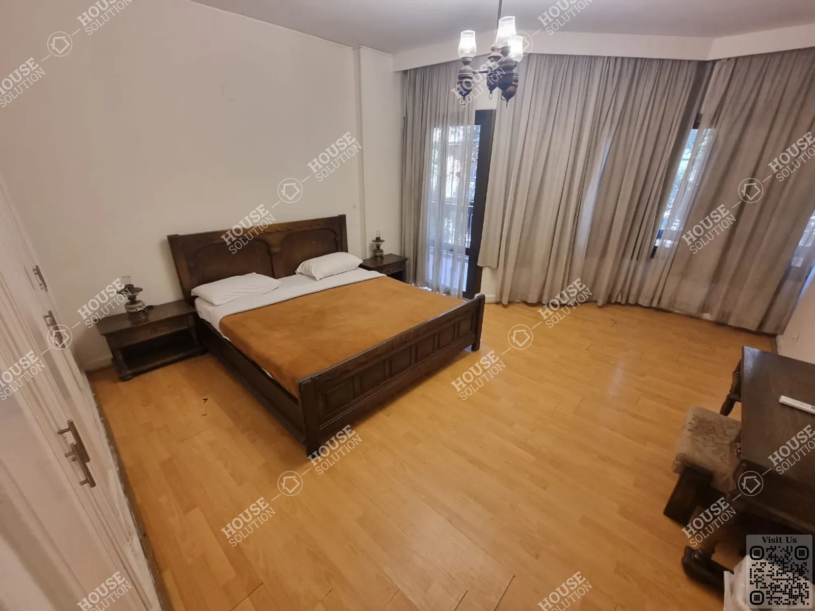 FIRST BEDROOM  @ Duplexes For Rent In Maadi Maadi Sarayat Area: 320 m² consists of 3 Bedrooms 3 Bathrooms Furnished 5 stars #5600-1