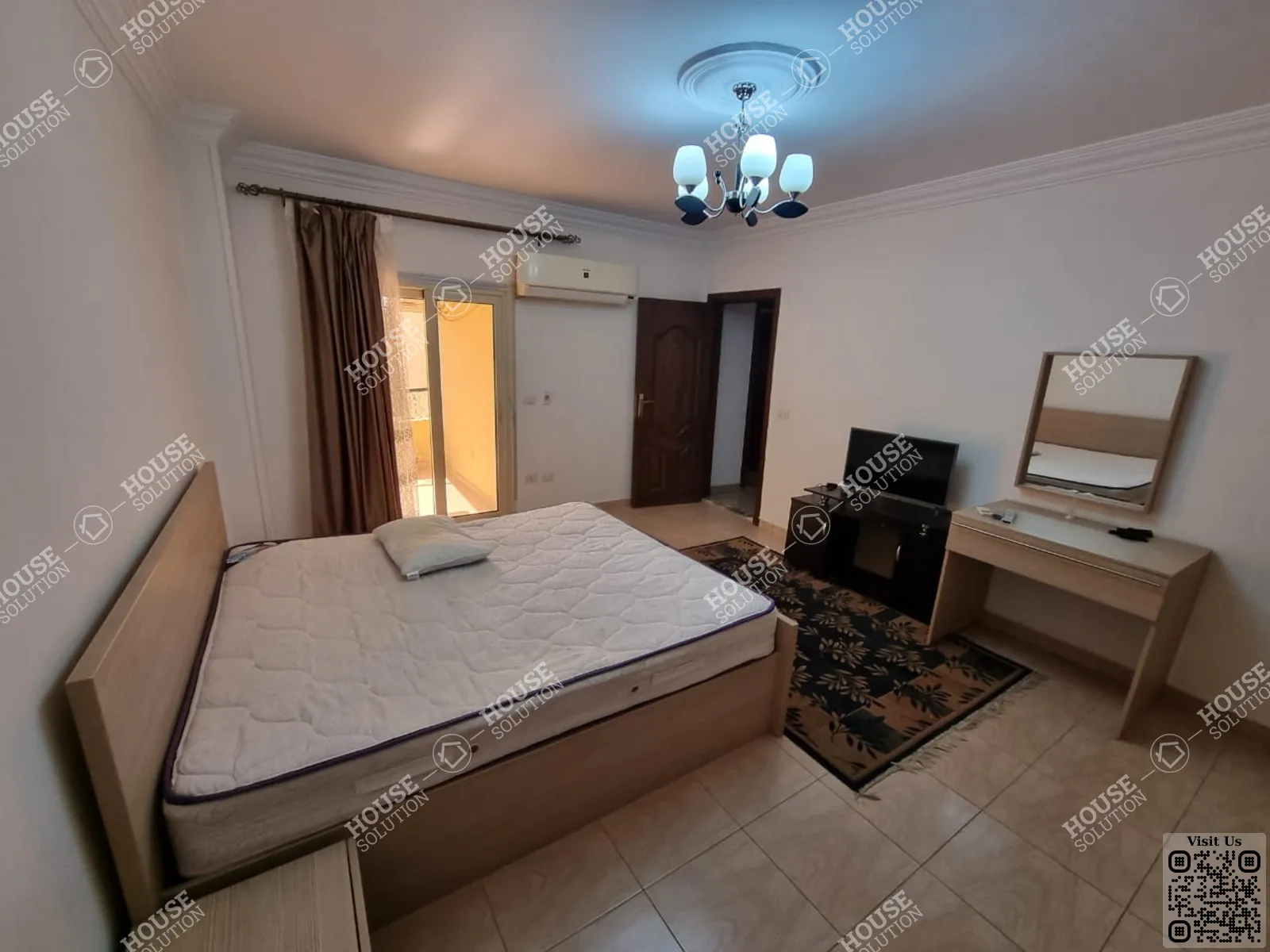 THIRD BEDROOM @ Apartments For Rent In Maadi Maadi Sarayat Area: 175 m² consists of 3 Bedrooms 2 Bathrooms Modern furnished 5 stars #5601-1