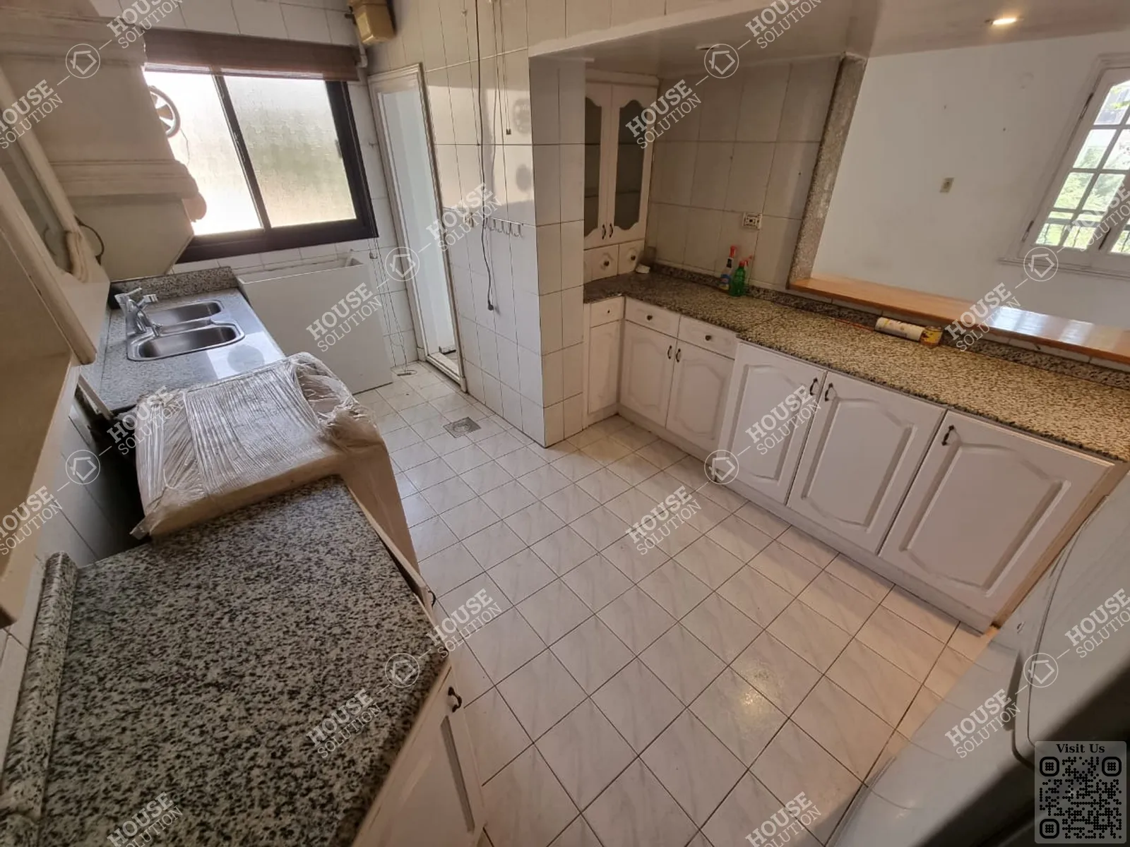 KITCHEN @ Apartments For Rent In Maadi Maadi Sarayat Area: 180 m² consists of 3 Bedrooms 3 Bathrooms Semi furnished 5 stars #5602-2