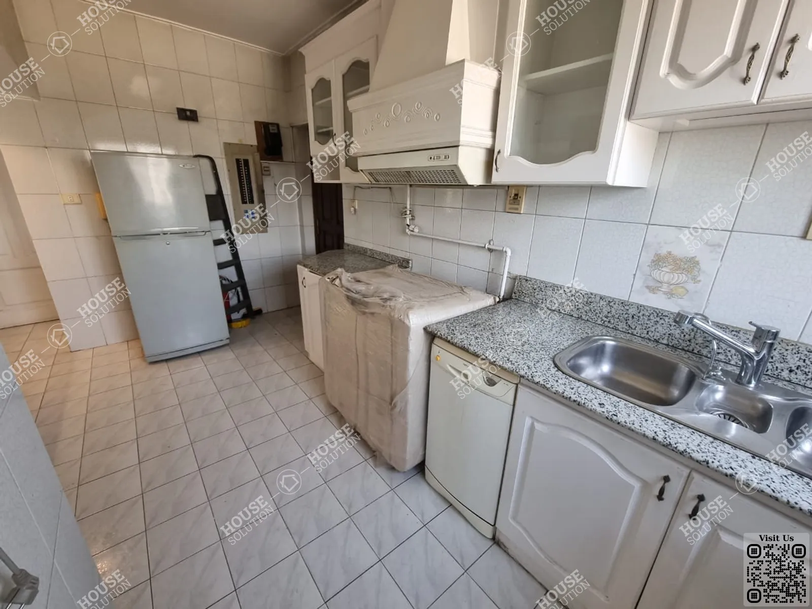 KITCHEN @ Apartments For Rent In Maadi Maadi Sarayat Area: 180 m² consists of 3 Bedrooms 3 Bathrooms Semi furnished 5 stars #5602-1