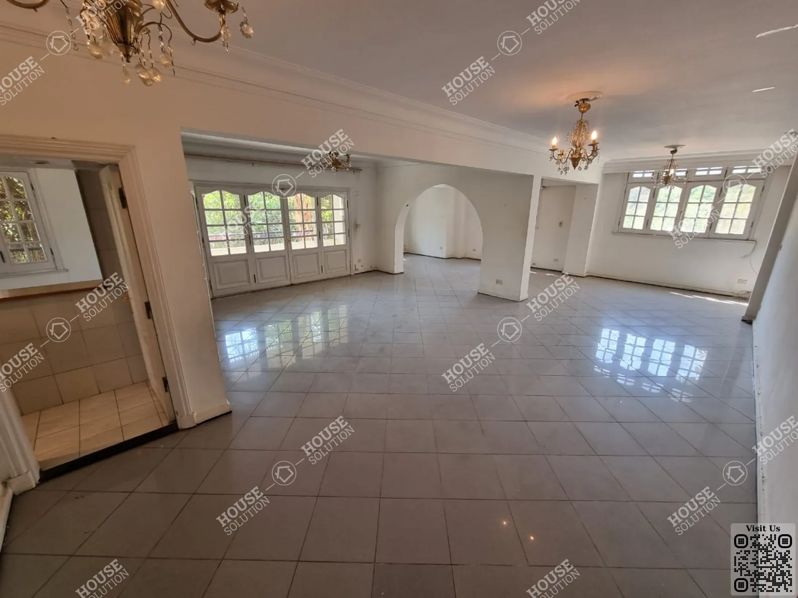 RECEPTION @ Apartments For Rent In Maadi Maadi Sarayat Area: 180 m² consists of 3 Bedrooms 3 Bathrooms Semi furnished 5 stars #5602-0