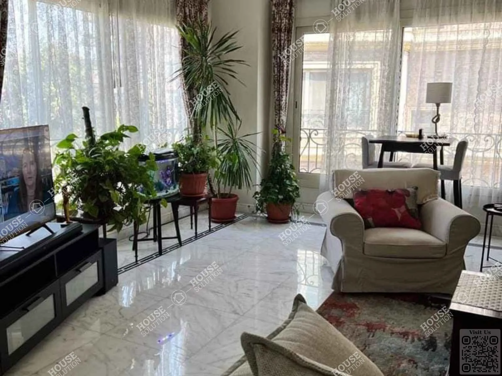 RECEPTION  @ Apartments For Rent In Maadi Maadi Sarayat Area: 140 m² consists of 3 Bedrooms 3 Bathrooms Modern furnished 5 stars #5604-0