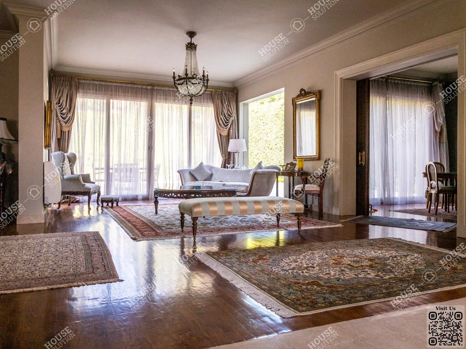 RECEPTION  @ Villas For Rent In Katameya katameya Heights Area: 750 m² consists of 5 Bedrooms 7 Bathrooms Modern furnished 5 stars #5606-1