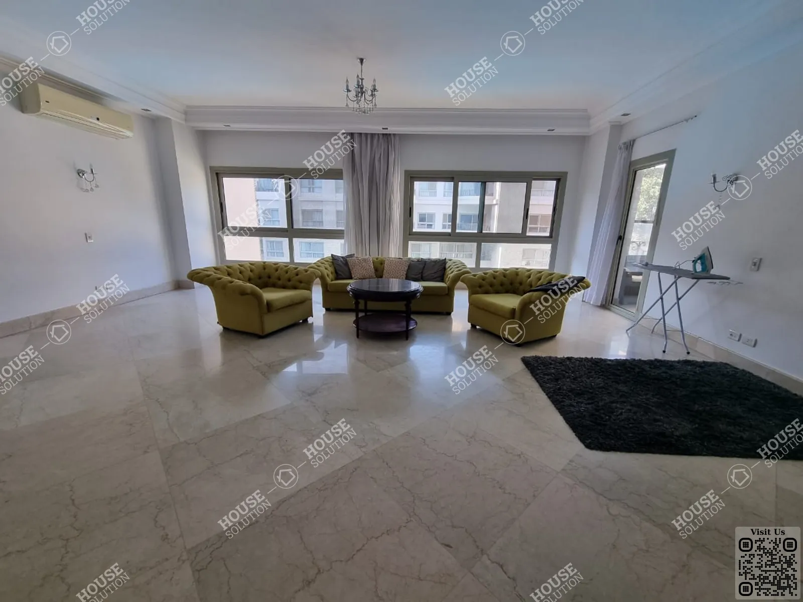 RECEPTION  @ Apartments For Rent In Maadi Maadi Sarayat Area: 285 m² consists of 4 Bedrooms 4 Bathrooms Modern furnished 5 stars #5613-2