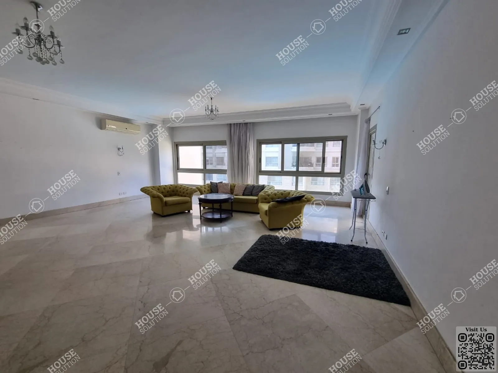 RECEPTION  @ Apartments For Rent In Maadi Maadi Sarayat Area: 285 m² consists of 4 Bedrooms 4 Bathrooms Modern furnished 5 stars #5613-0