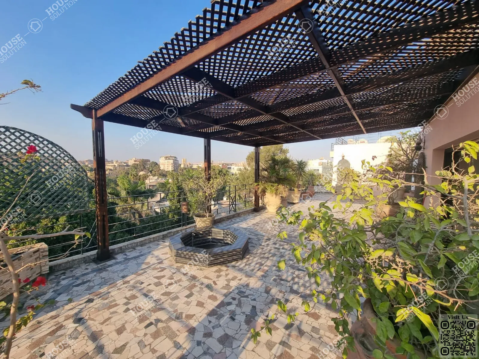 TERRACE  @ Penthouses For Rent In Maadi Maadi Sarayat Area: 300 m² consists of 3 Bedrooms 4 Bathrooms Modern furnished 5 stars #5618-0