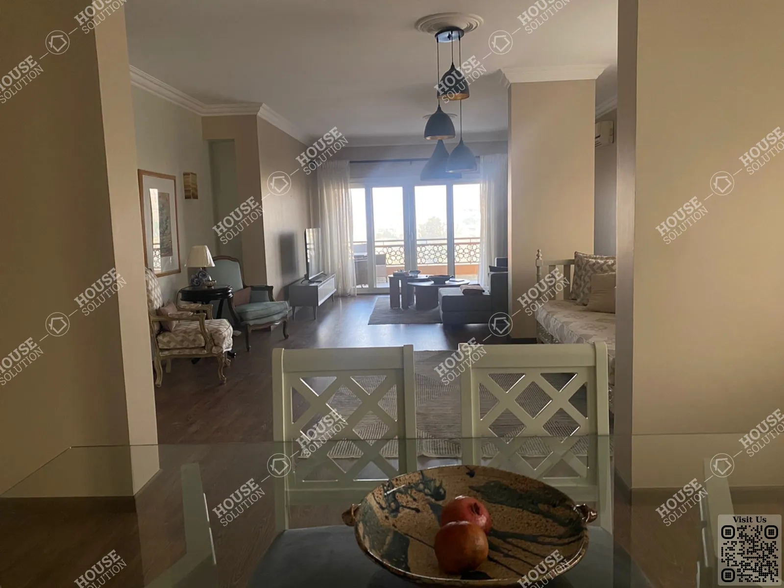 RECEPTION  @ Apartments For Rent In Maadi Maadi Degla Area: 225 m² consists of 3 Bedrooms 2 Bathrooms Semi furnished 5 stars #5623-0