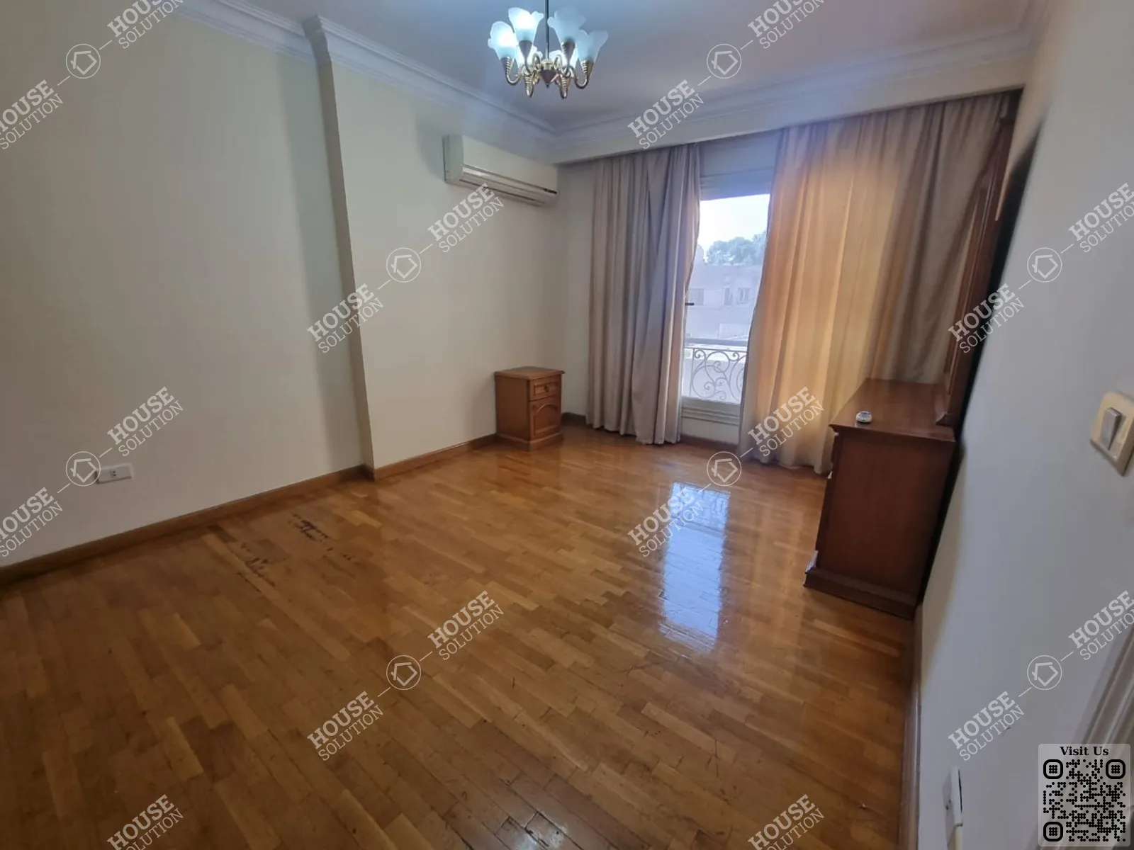 FIRST BEDROOM  @ Apartments For Rent In Maadi Maadi Degla Area: 235 m² consists of 4 Bedrooms 4 Bathrooms Modern furnished 5 stars #5625-1