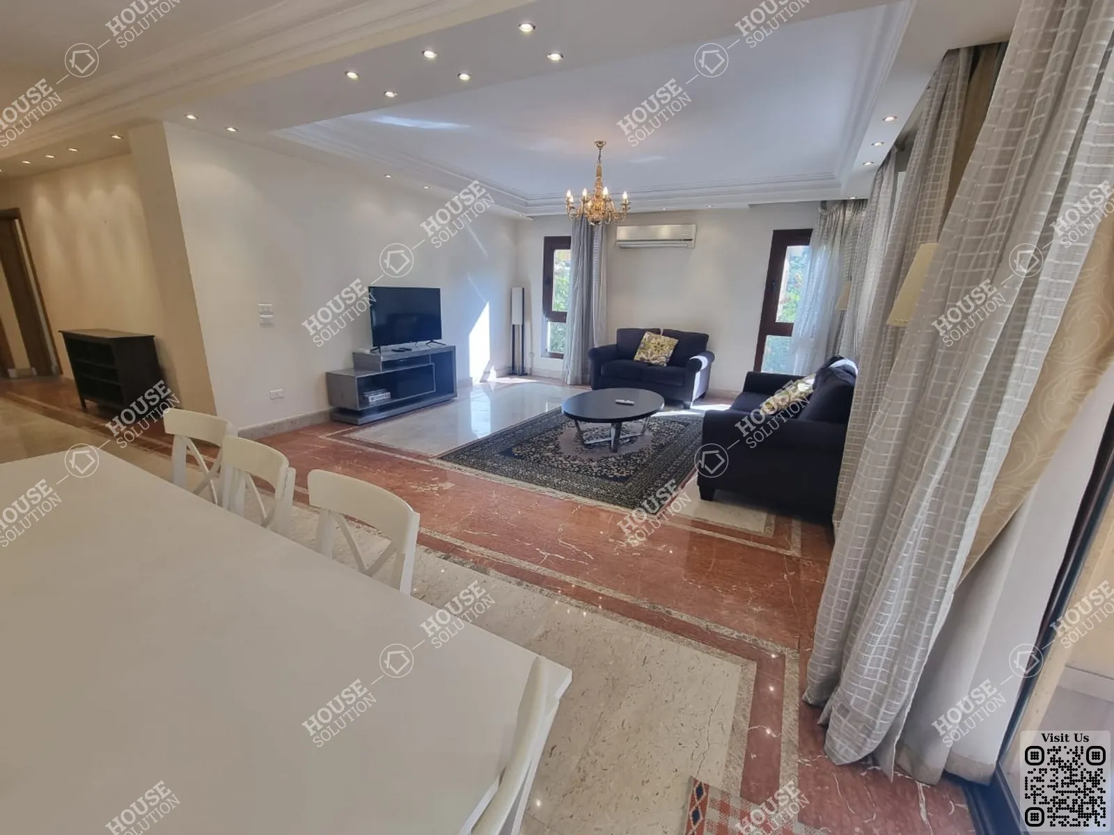 RECEPTION  @ Apartments For Rent In Maadi Maadi Sarayat Area: 260 m² consists of 4 Bedrooms 4 Bathrooms Modern furnished 5 stars #5626-2