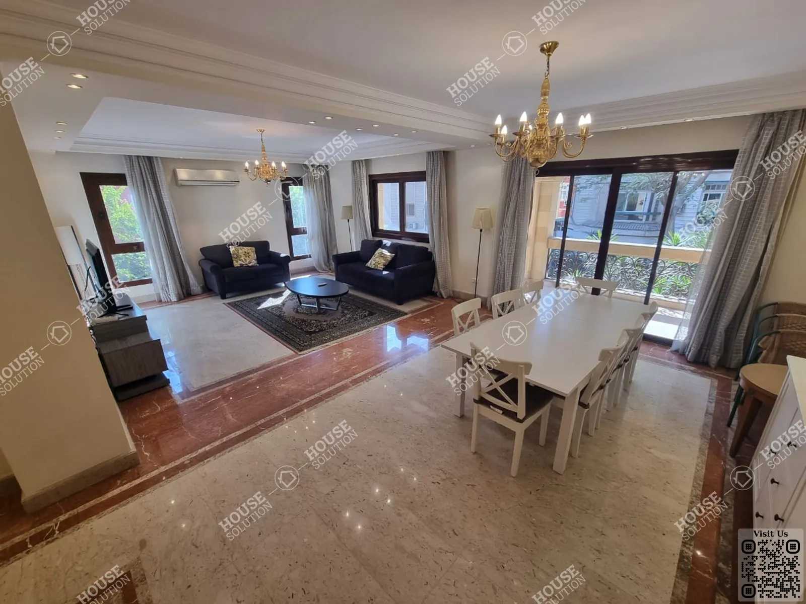 RECEPTION  @ Apartments For Rent In Maadi Maadi Sarayat Area: 260 m² consists of 4 Bedrooms 4 Bathrooms Modern furnished 5 stars #5626-0