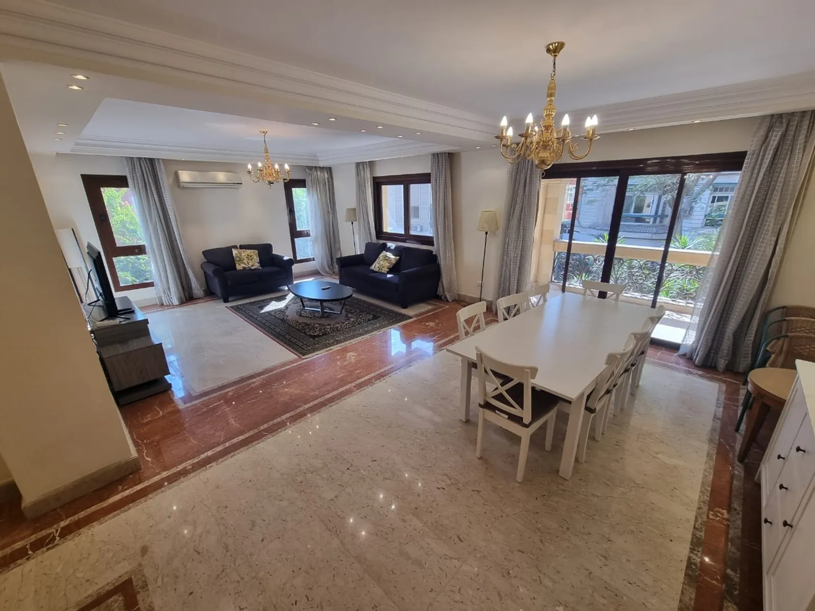 Apartments For Sale In Maadi Maadi Sarayat Area: 260 m² consists of 4 Bedrooms 4 Bathrooms Modern furnished 5 stars #5626