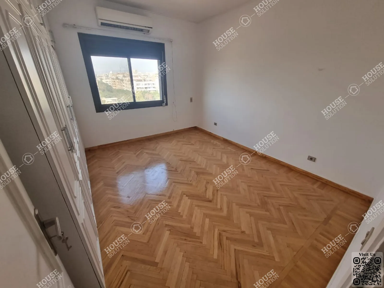 FIRST BEDROOM  @ Apartments For Rent In Maadi Maadi Degla Area: 220 m² consists of 3 Bedrooms 3 Bathrooms Semi furnished 5 stars #5632-0