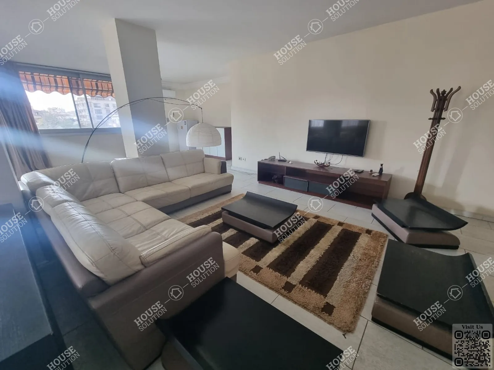 RECEPTION  @ Apartments For Rent In Maadi Maadi Sarayat Area: 255 m² consists of 4 Bedrooms 4 Bathrooms Furnished 5 stars #5634-1